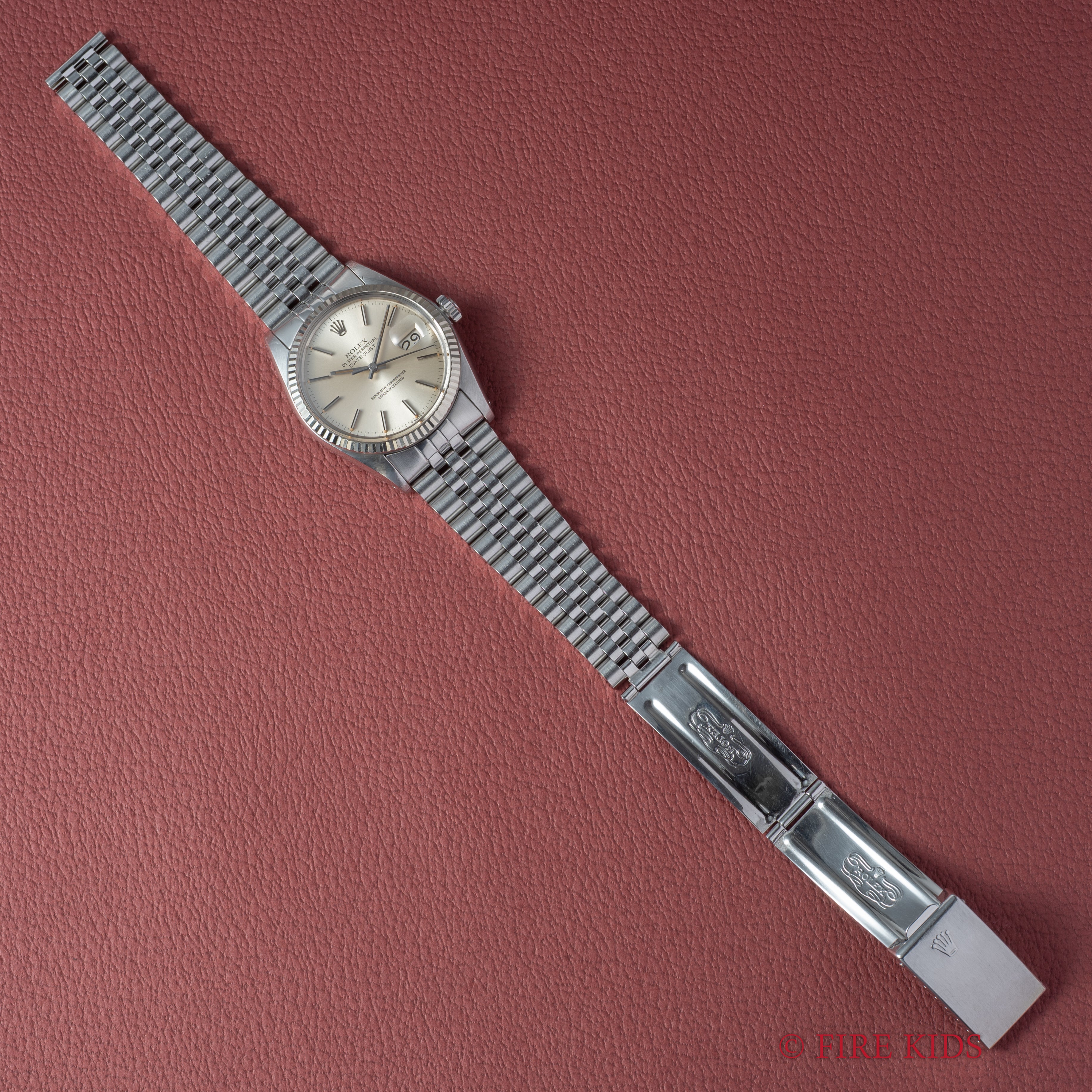 ロレックス デイトジャスト 自動巻き 1978年製 Ref.16014 シルバーダイヤル WGベゼル