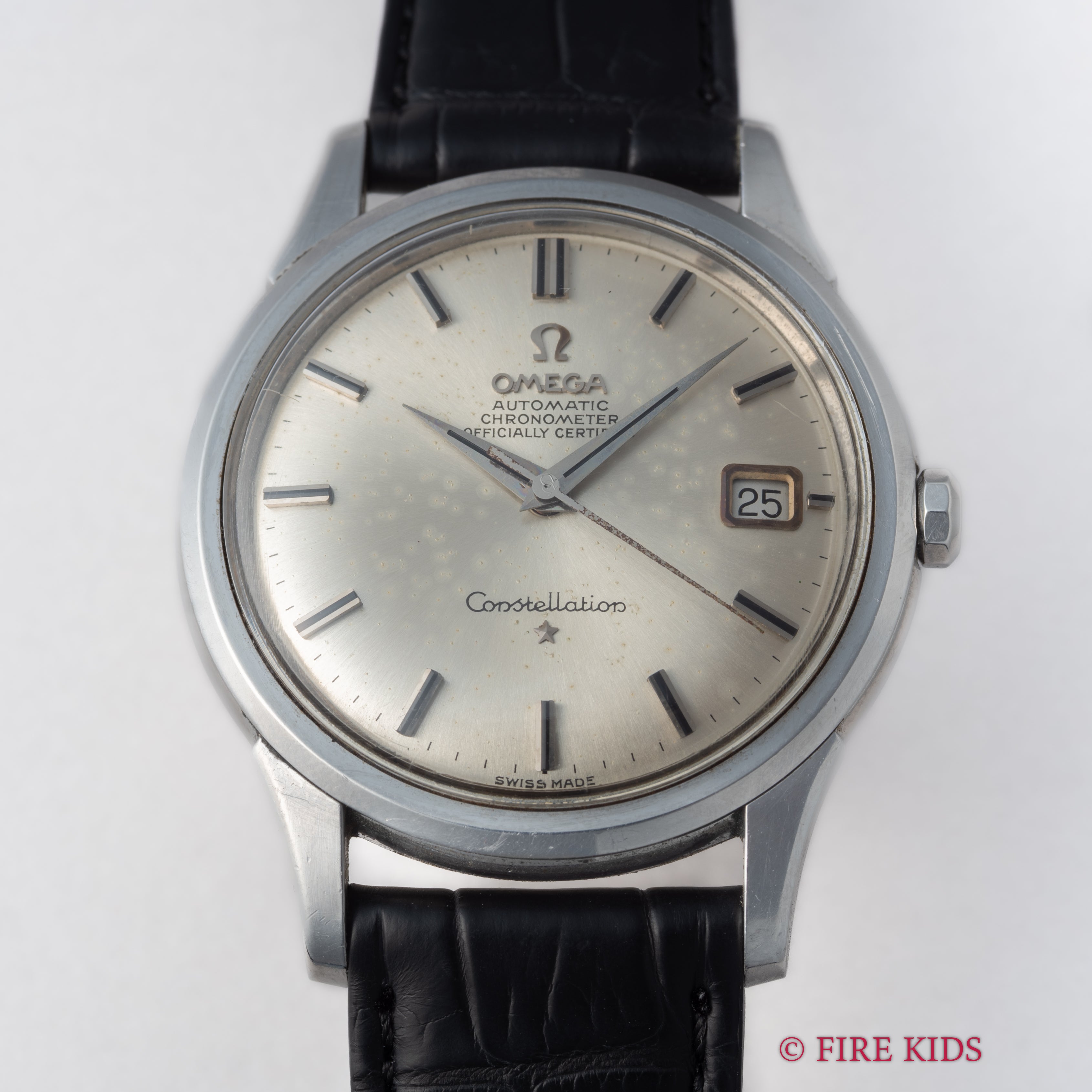 オメガ コンステレーション 1963年製 Ref.168.001 36㎜ビックケース 自動巻クロノメーター パティーナ