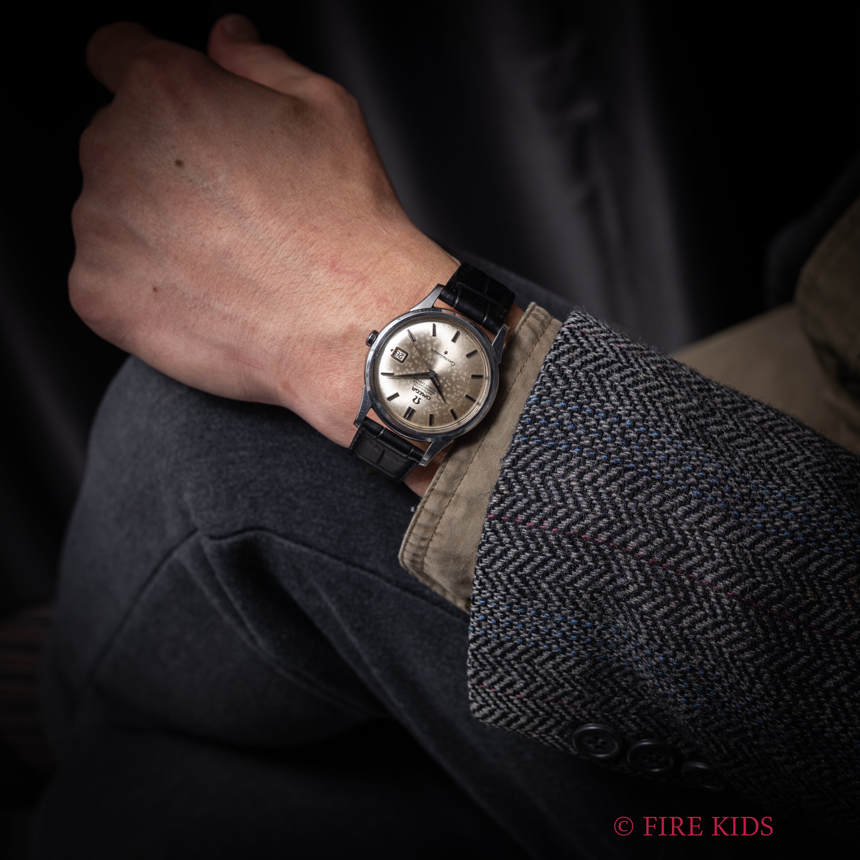 オメガ コンステレーション 1963年製 Ref.168.001 36㎜ビックケース 自動巻クロノメーター パティーナ