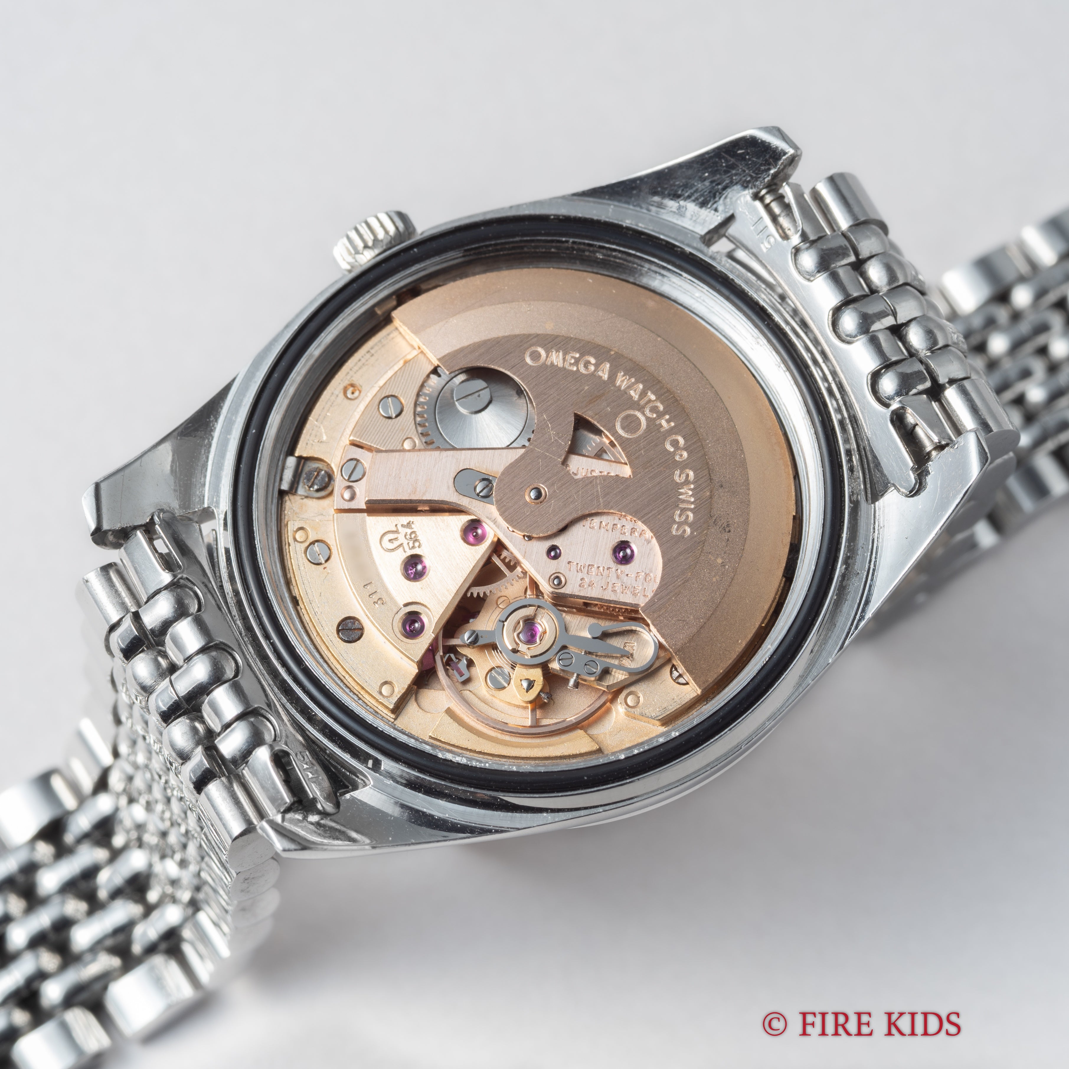 オメガ シーマスター クロノメーター 1969年製 自動巻 Cal.564 純正ライスブレス