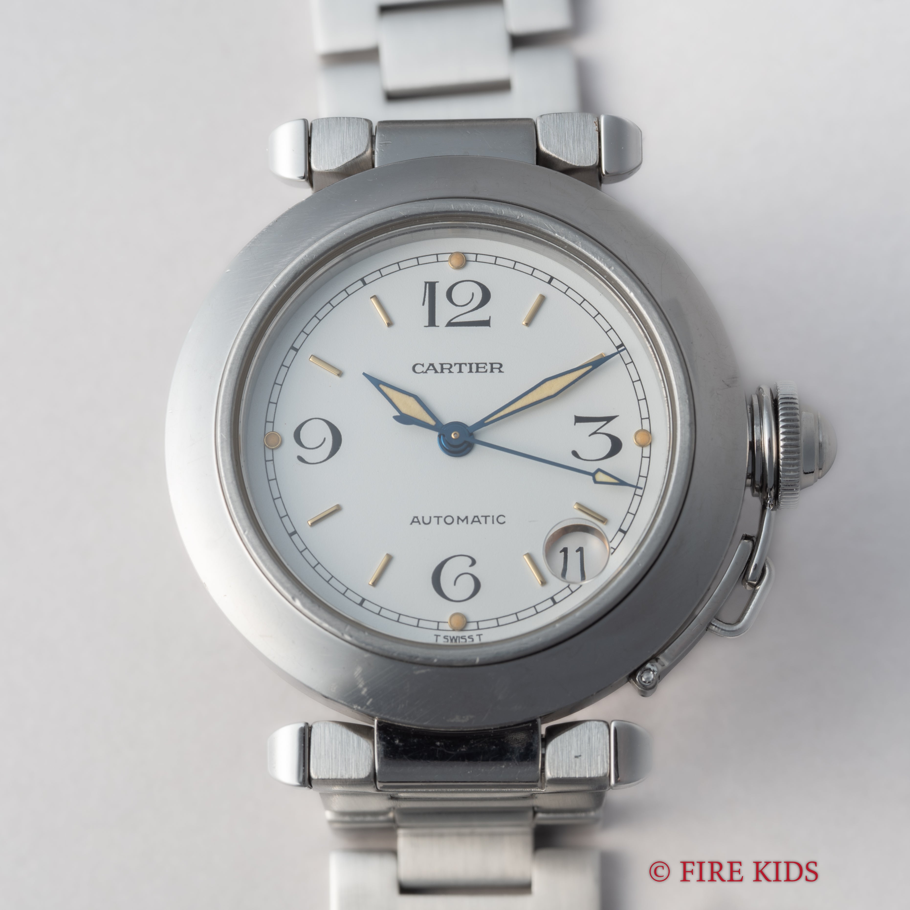 カルティエ パシャC 1990年代製 Ref.2324 ホワイトダイヤル