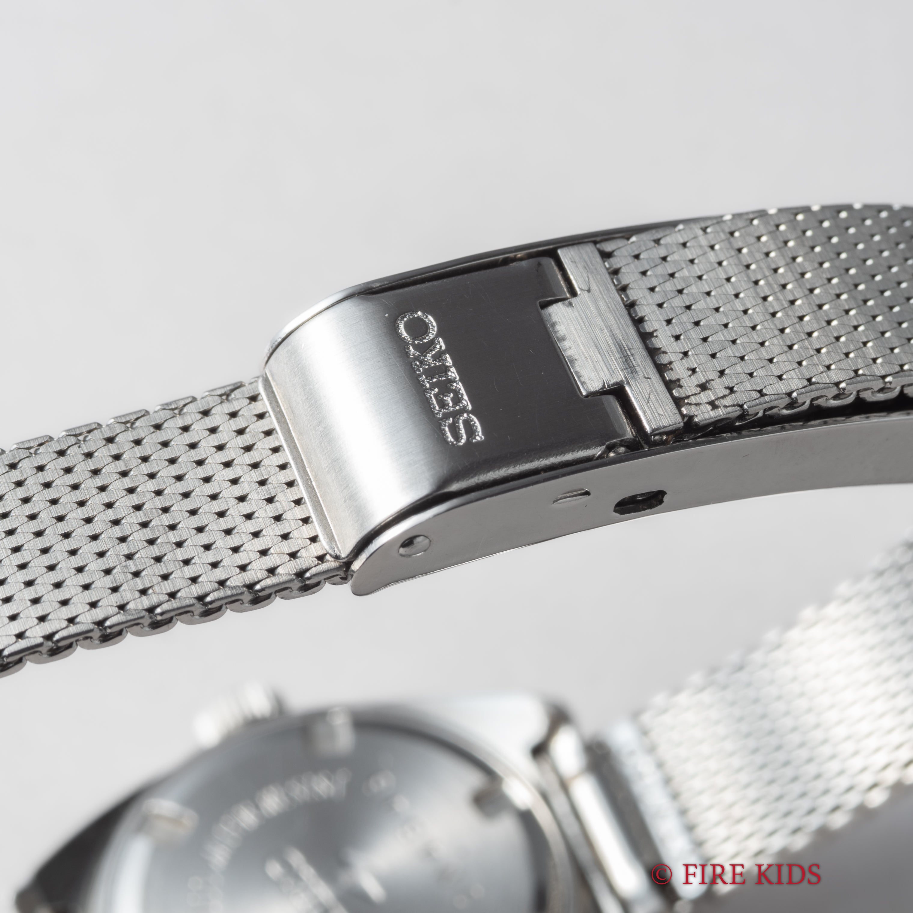 セイコー レディース Ref.2202-0100 1970年製 手巻き 赤カレンダー 純正ブレス