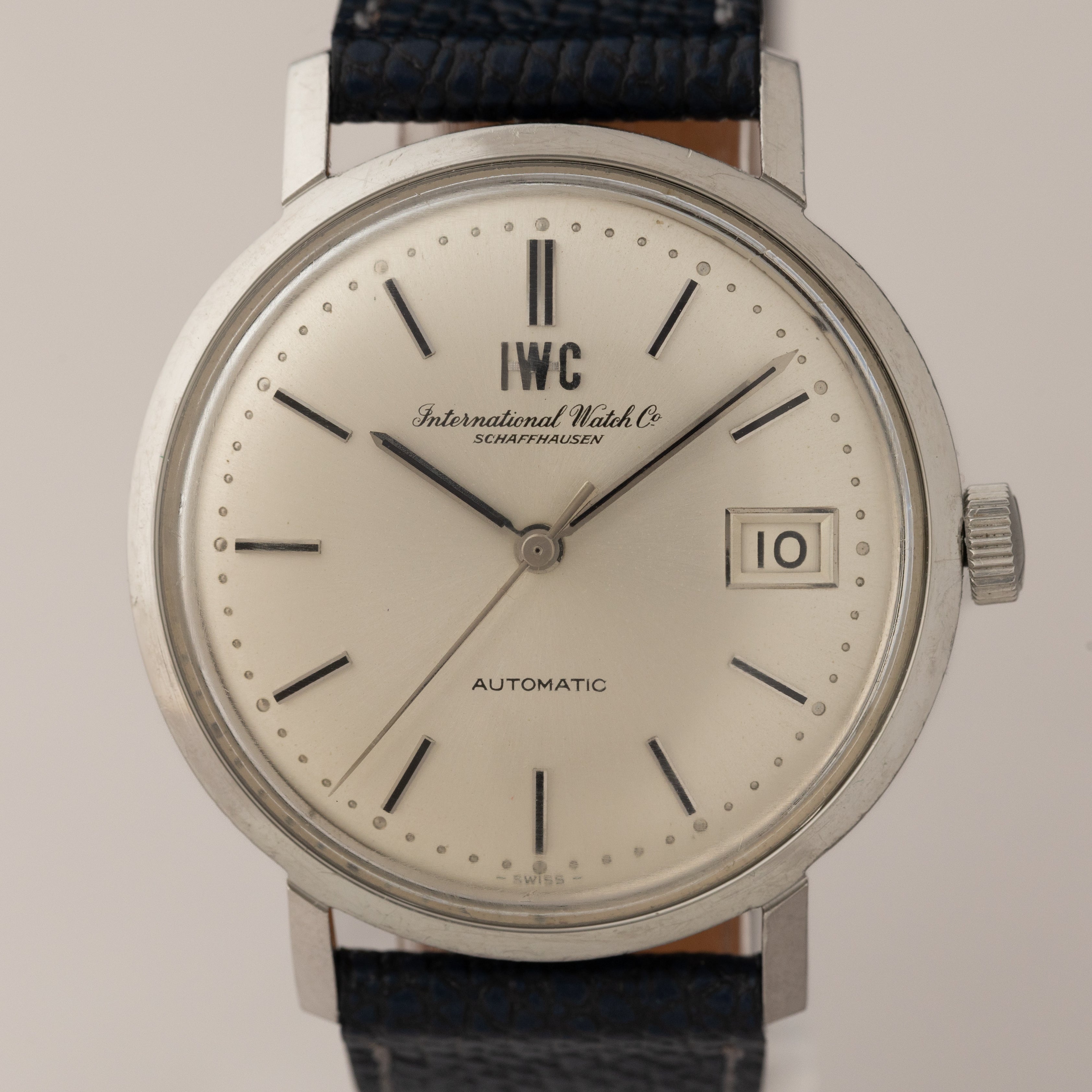 IWC ラウンド 自動巻き 1971年製 Cal.8541B お魚リューズ