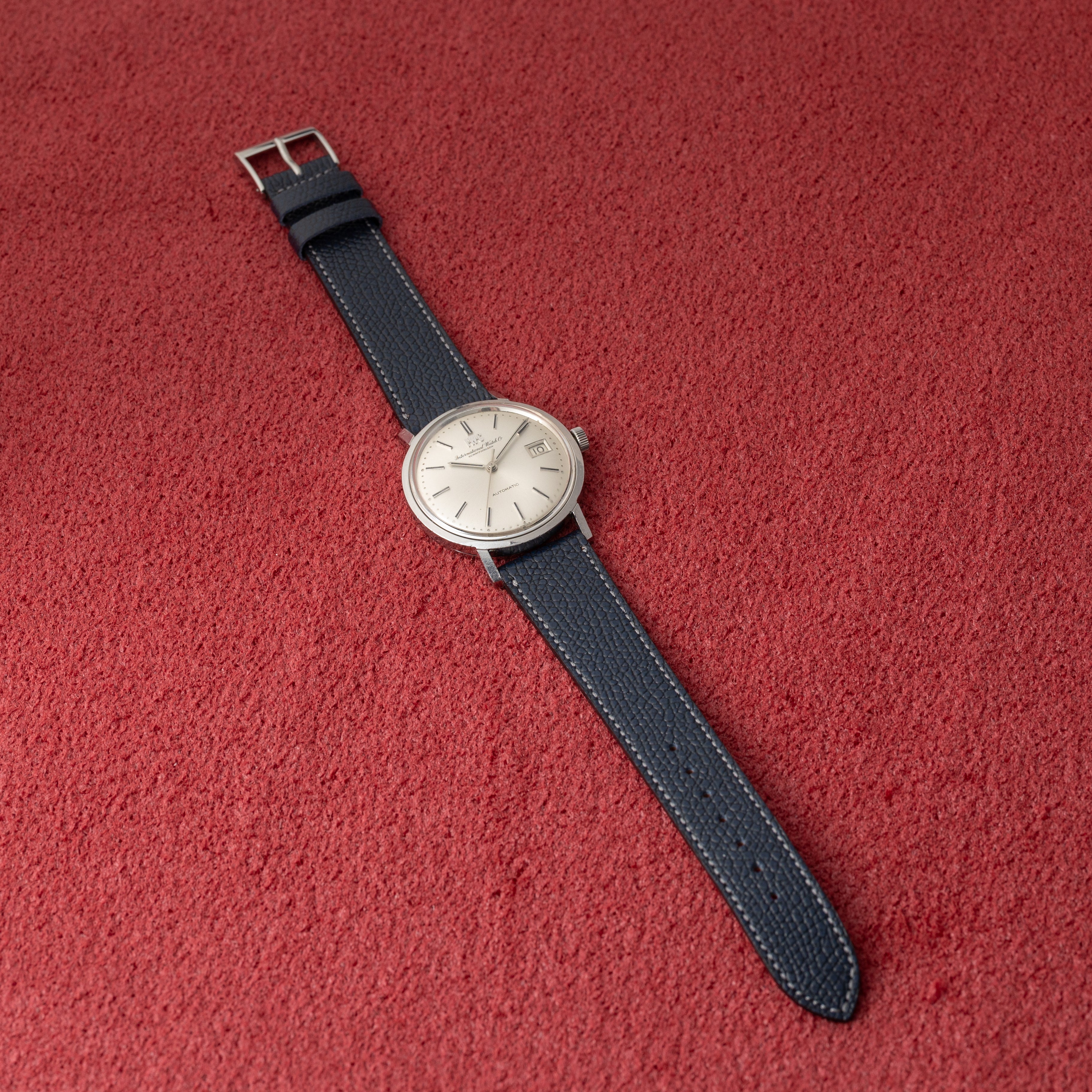 IWC ラウンド 自動巻き 1971年製 Cal.8541B お魚リューズ