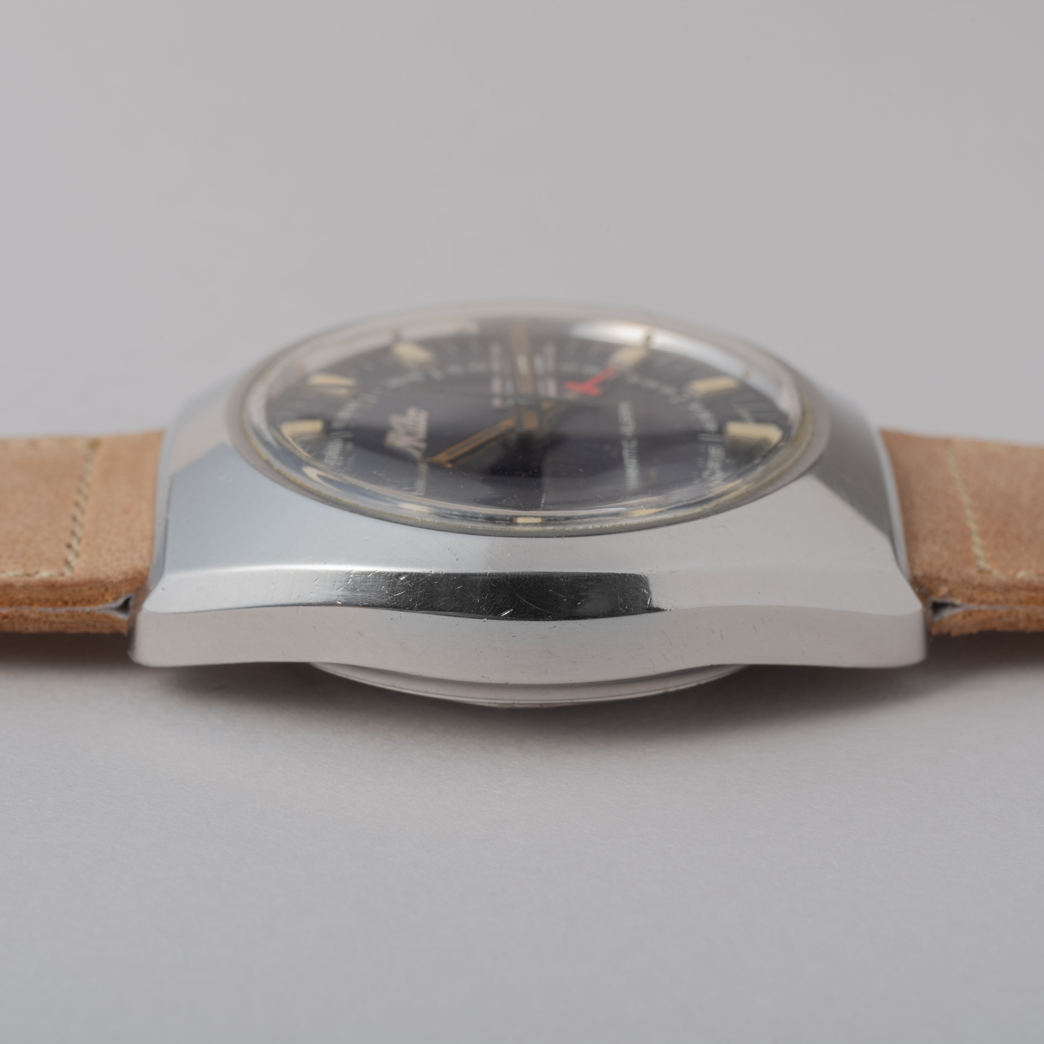 ミドー アラーム オートマチック ブルーダイヤル 1960年代製