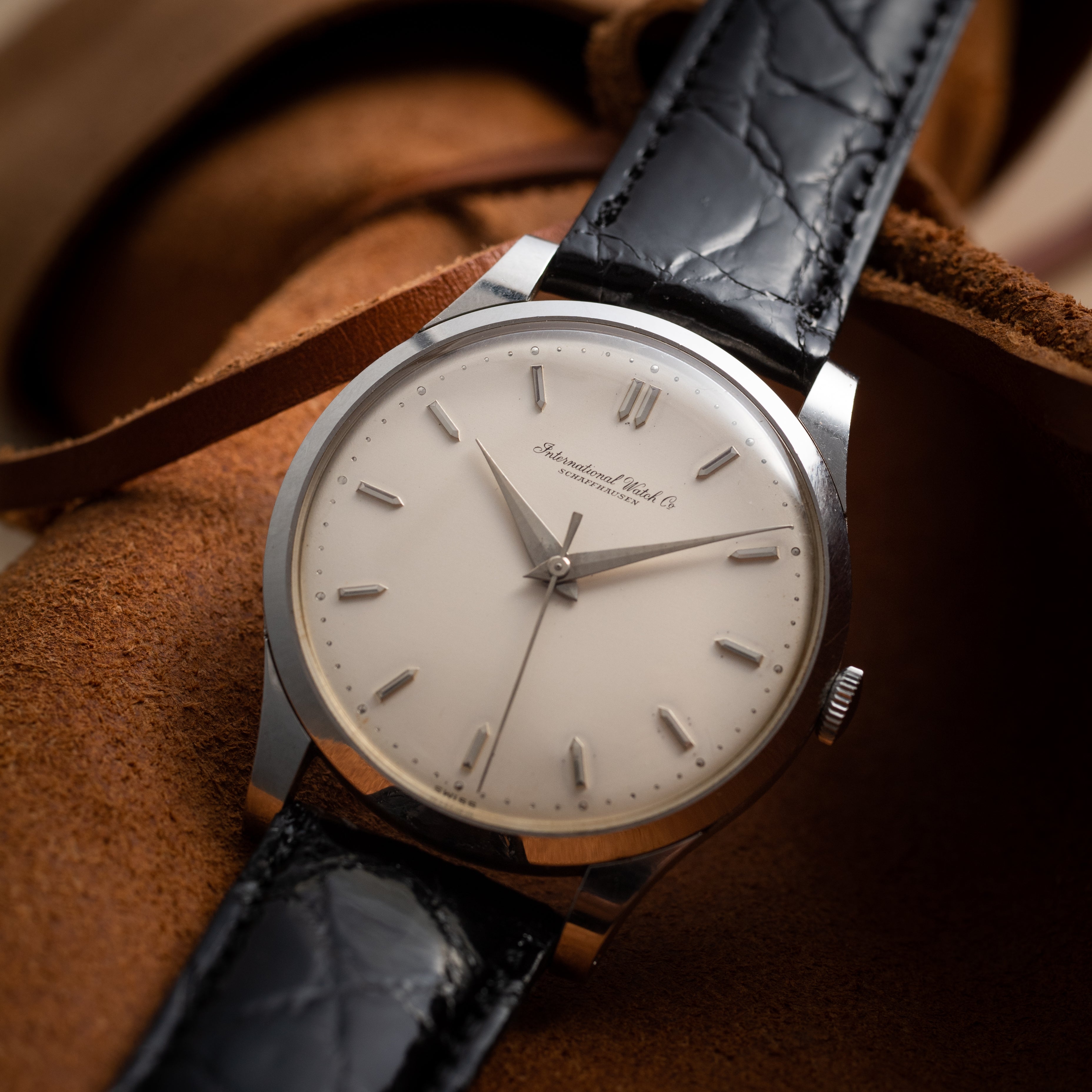 IWC 手巻き Cal.89 1959年製 ラウンドケース