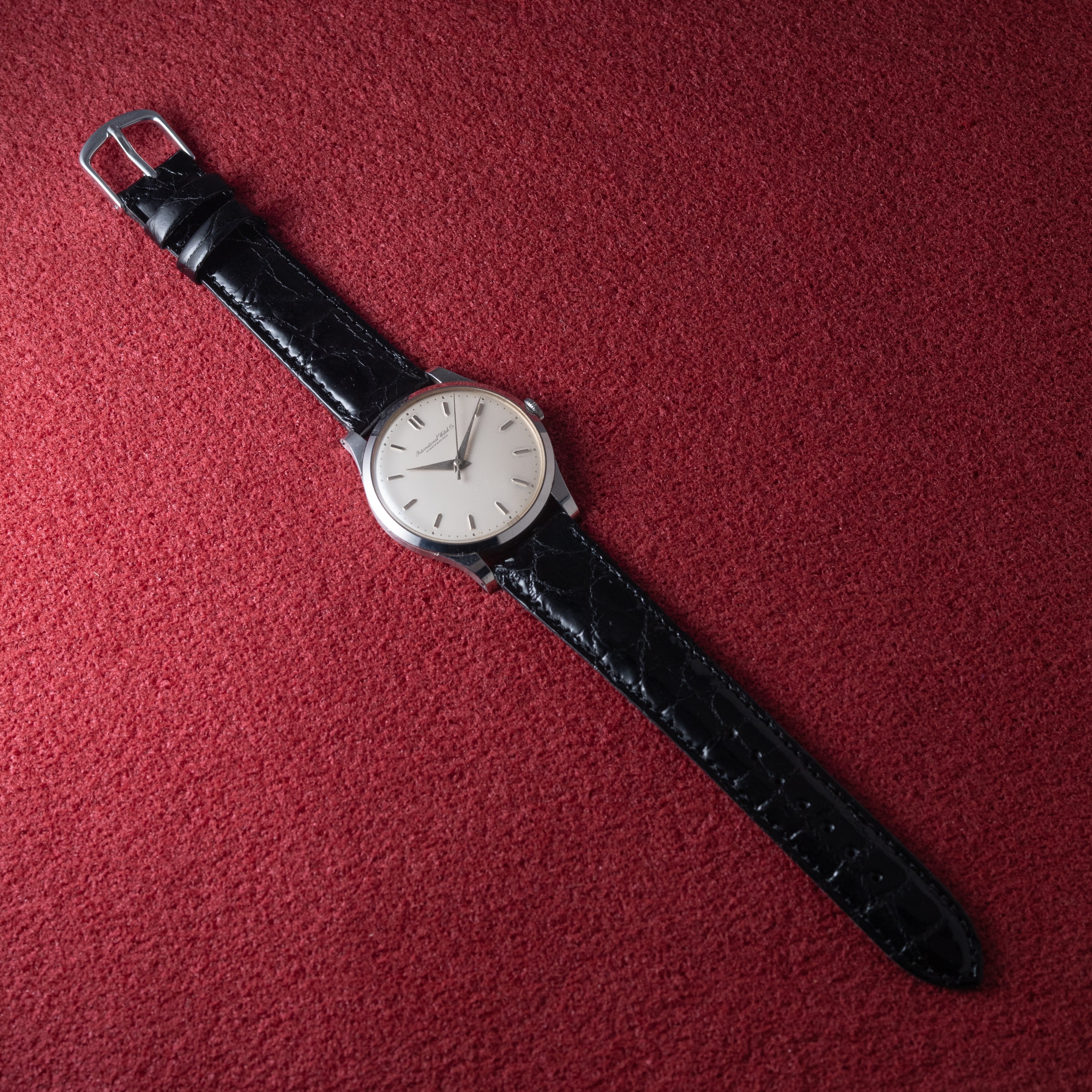 IWC 手巻き Cal.89 1959年製 ラウンドケース