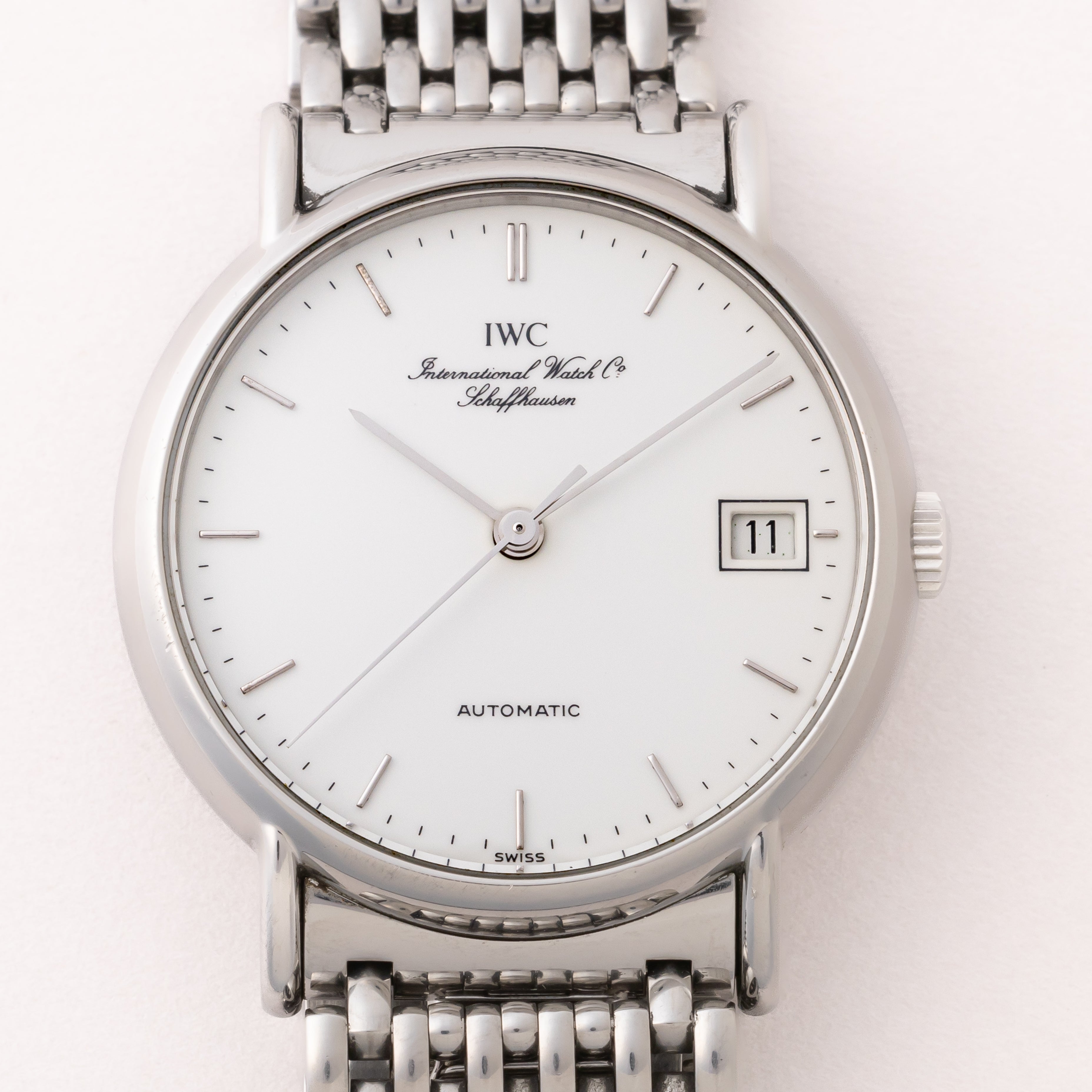 IWC ポートフィノ オートマチック 1993年製~95年製 純正ブレス付き