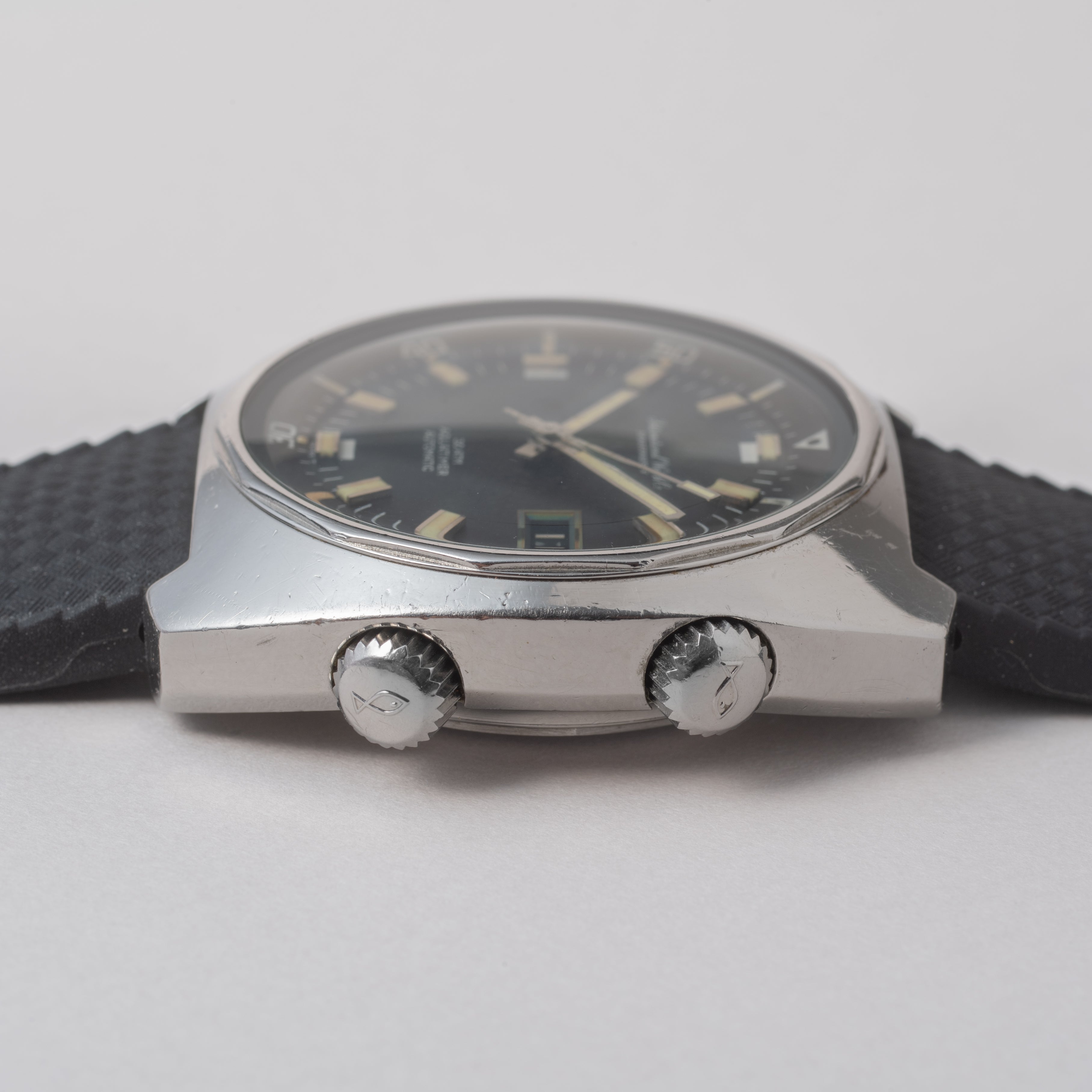 IWC アクアタイマー 1968年製 Ref.816AD ダイバーズウオッチ 別作スケルトン裏蓋付き