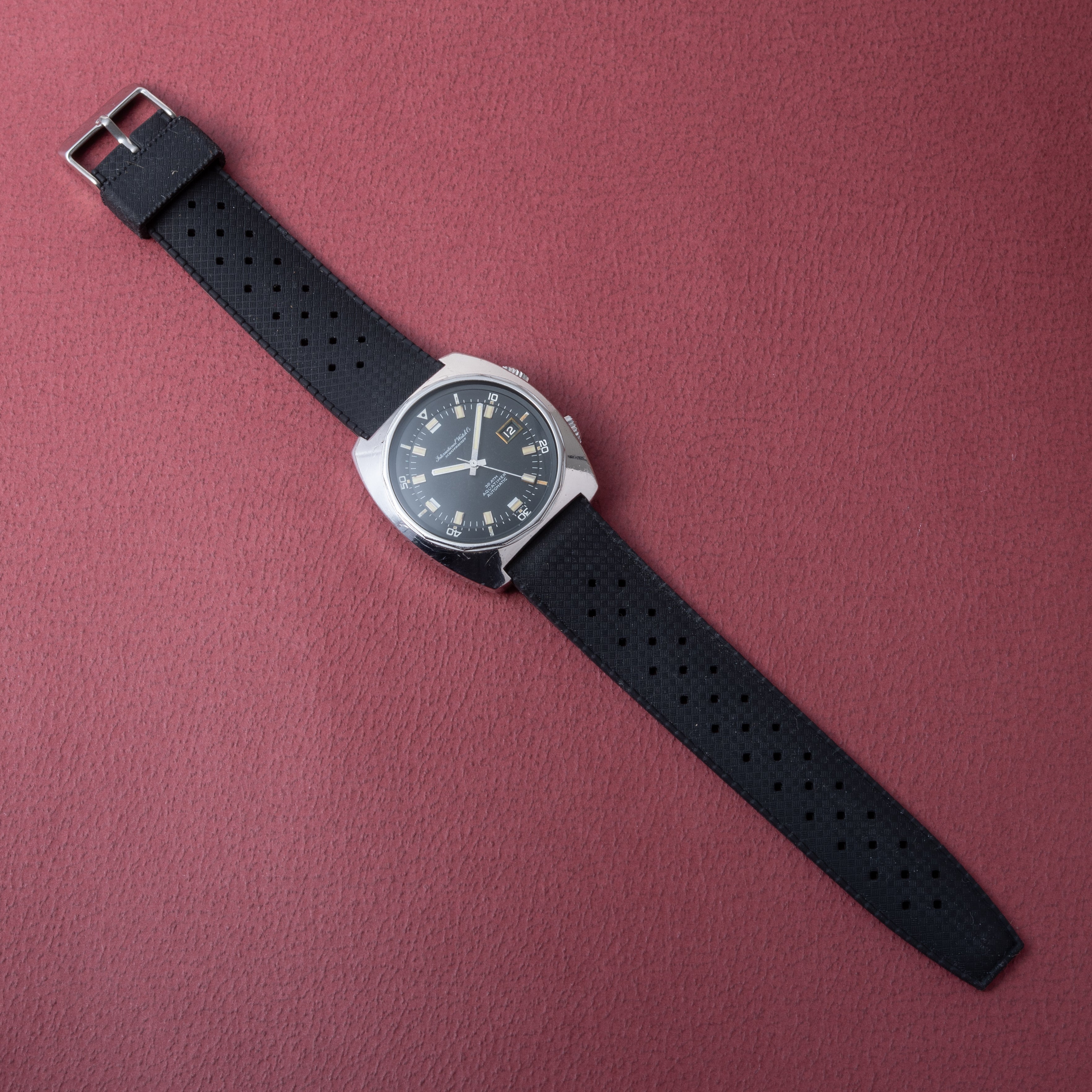 IWC アクアタイマー 1968年製 Ref.816AD ダイバーズウオッチ 別作スケルトン裏蓋付き