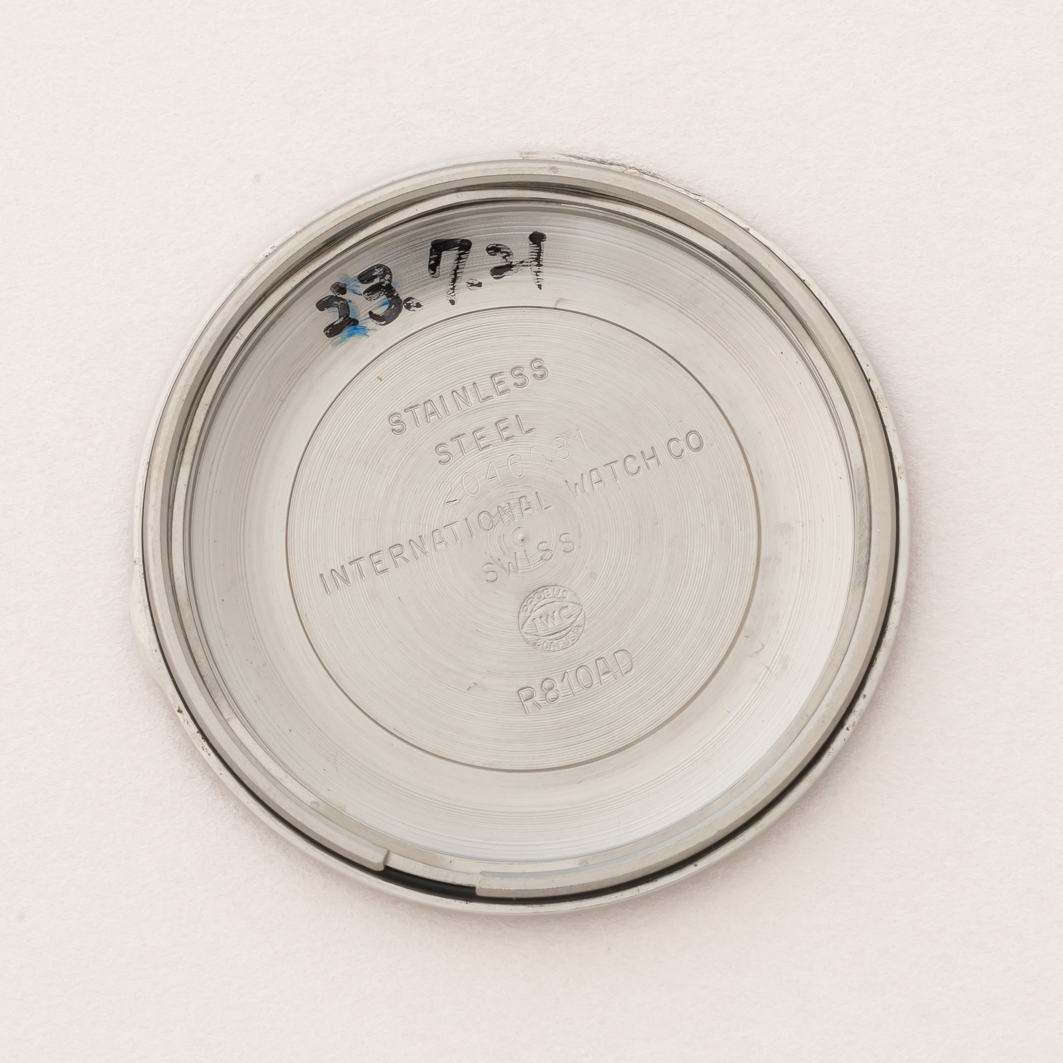 IWC ラウンドモデル 1971年製 自動巻き Cal.854B
