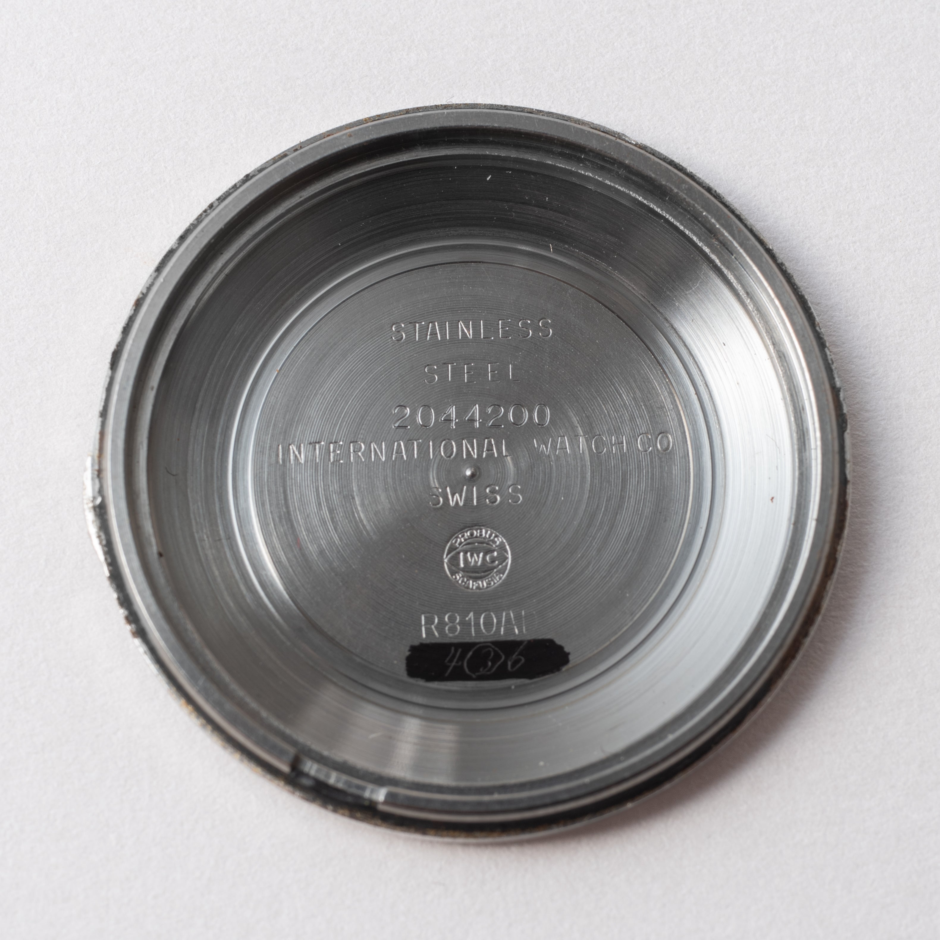 IWC ラウンドケース 1970年製/昭和45年製 Cal.8541B 自動巻き