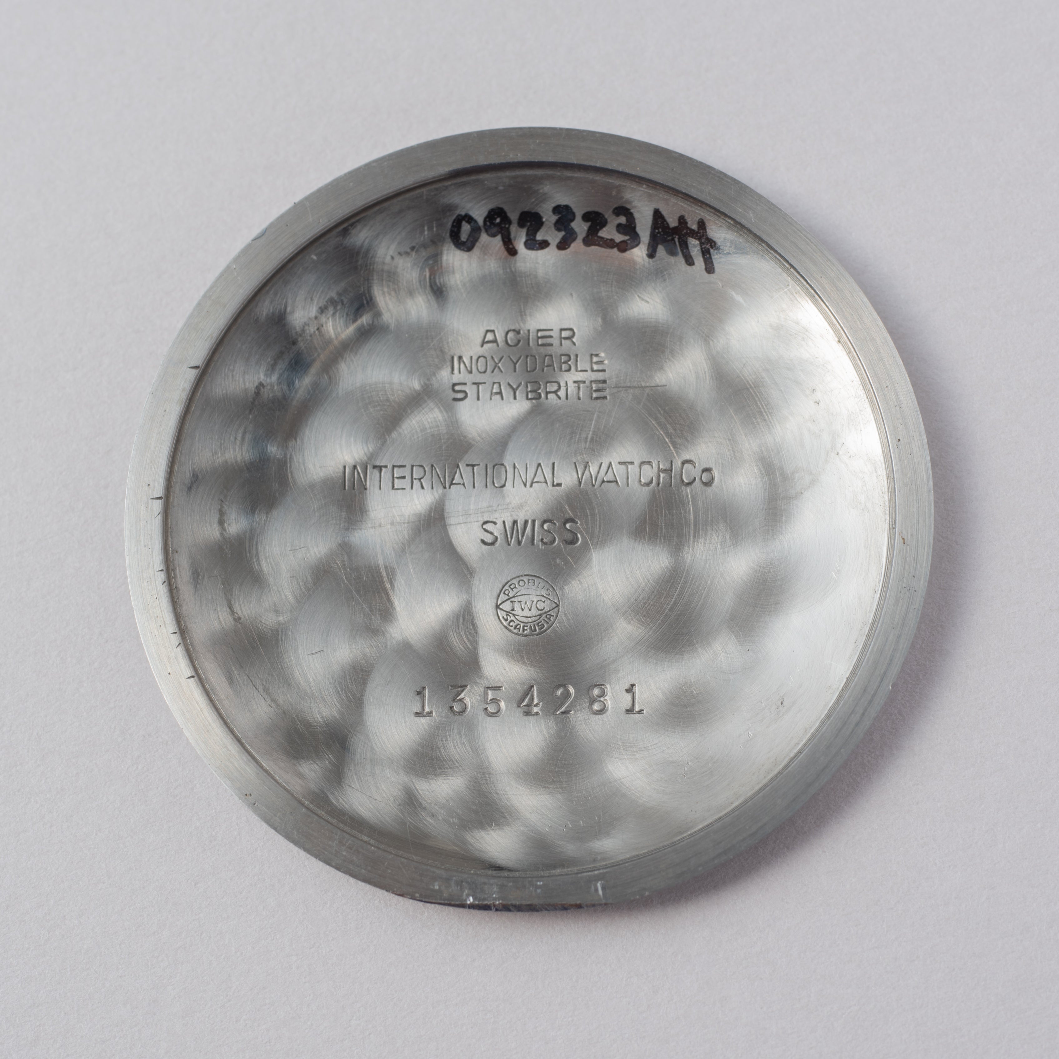 IWC Cal.89搭載 1955年製ラウンドケース 手巻き ステンレスケース