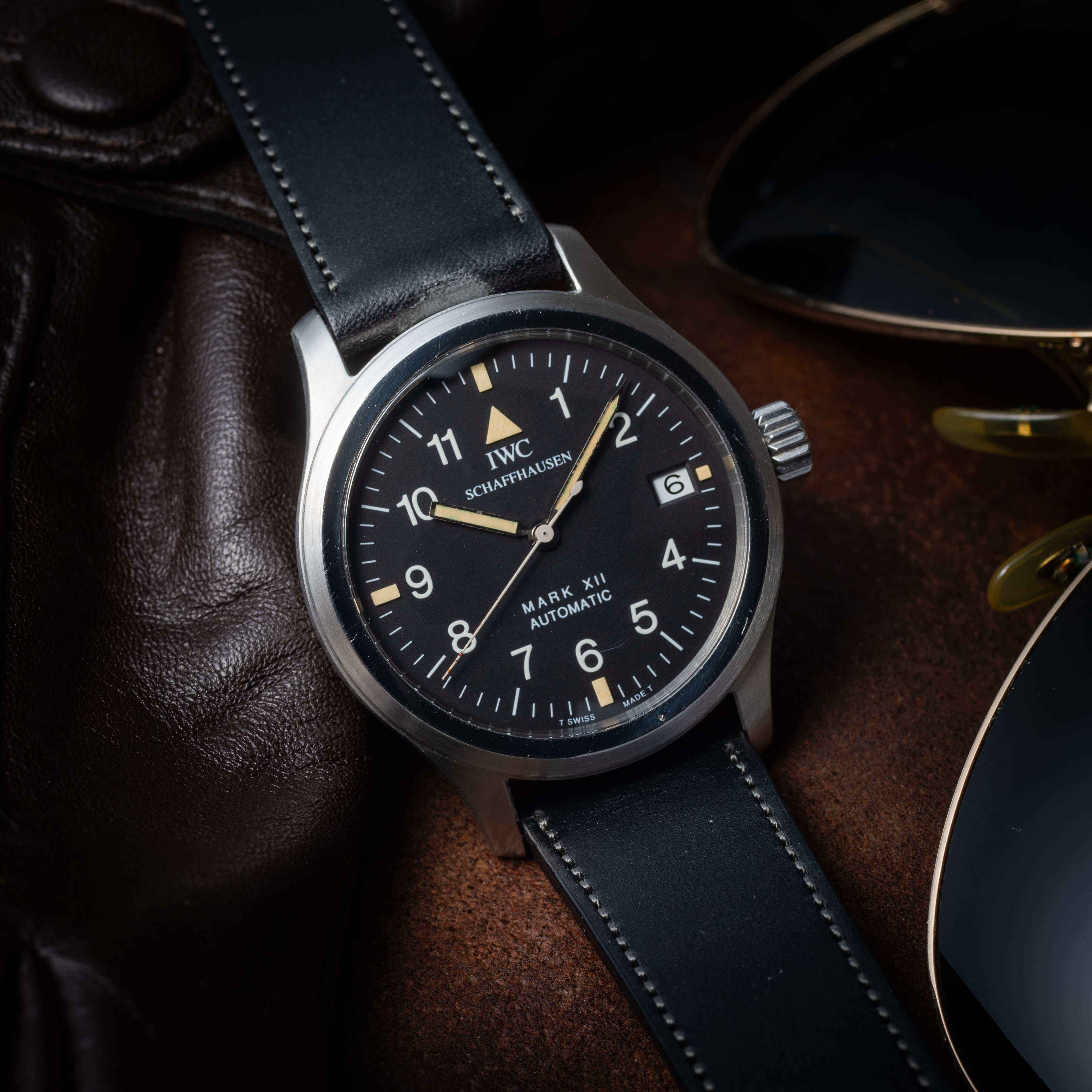 IWC マーク12 1995年製 Cal.884/2 Ref.3241 自動巻き 純正尾錠付き