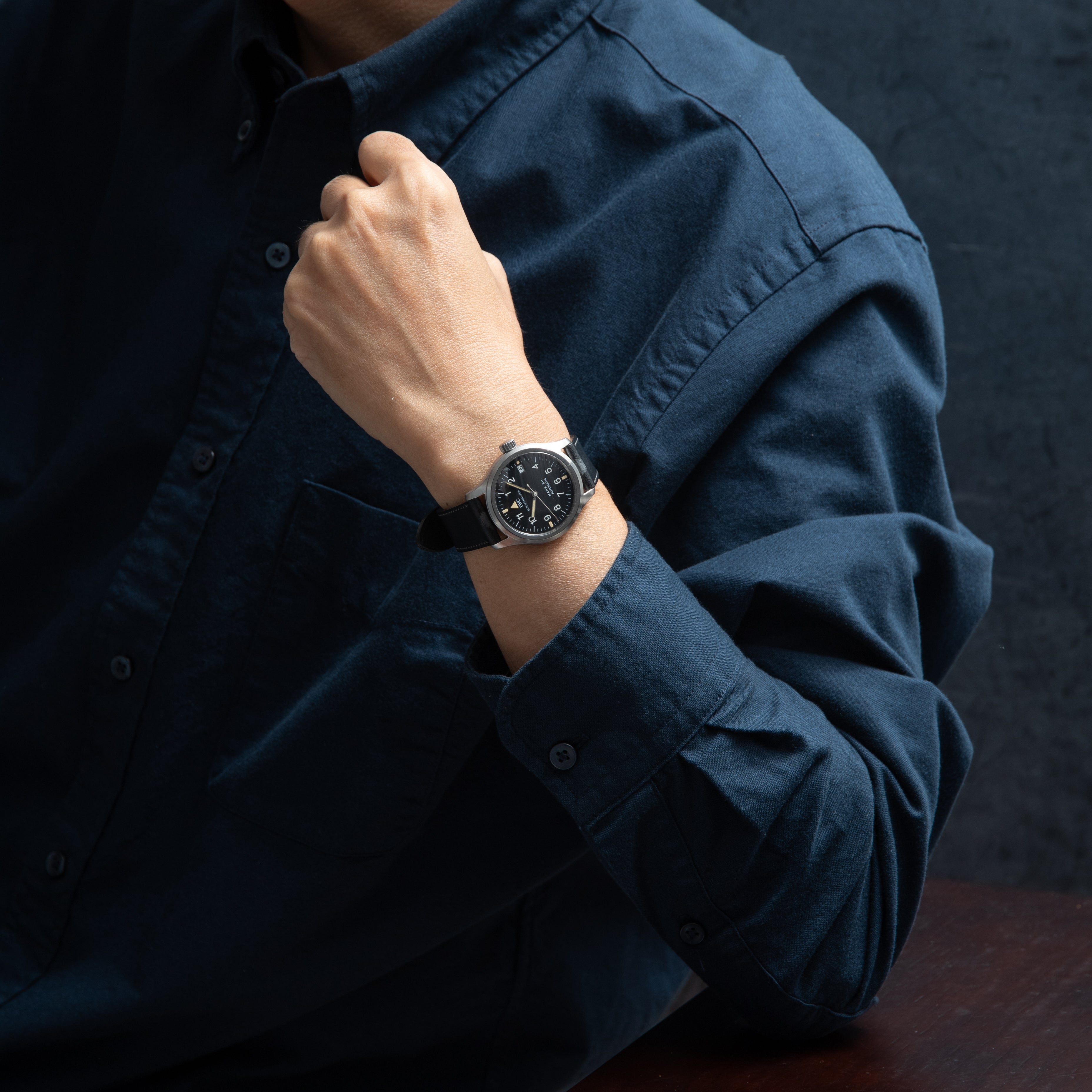 IWC マーク12 1995年製 Cal.884/2 Ref.3241 自動巻き 純正尾錠付き