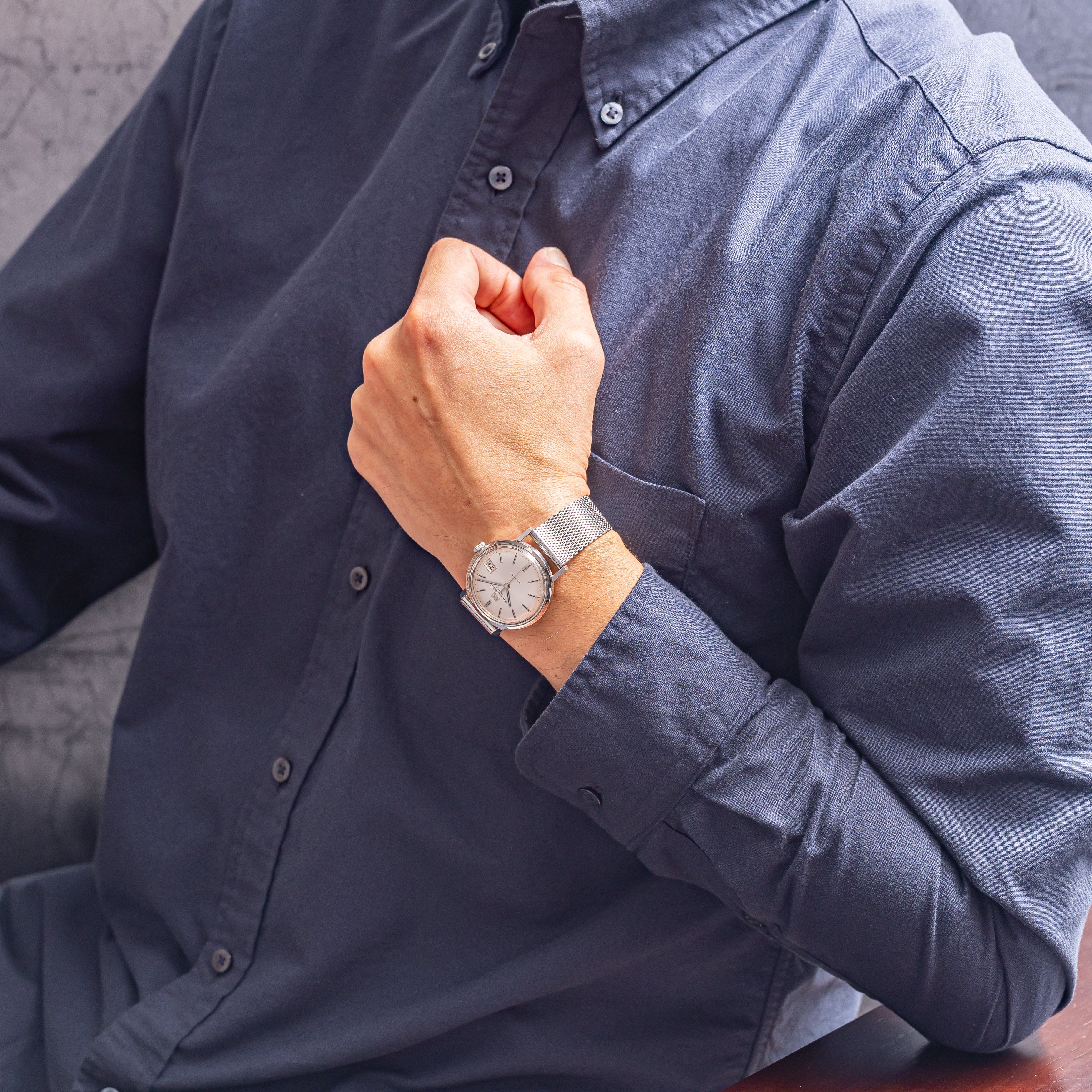 IWC ラウンドケース 1970年製/昭和45年製 オートマチック Cal.8541B