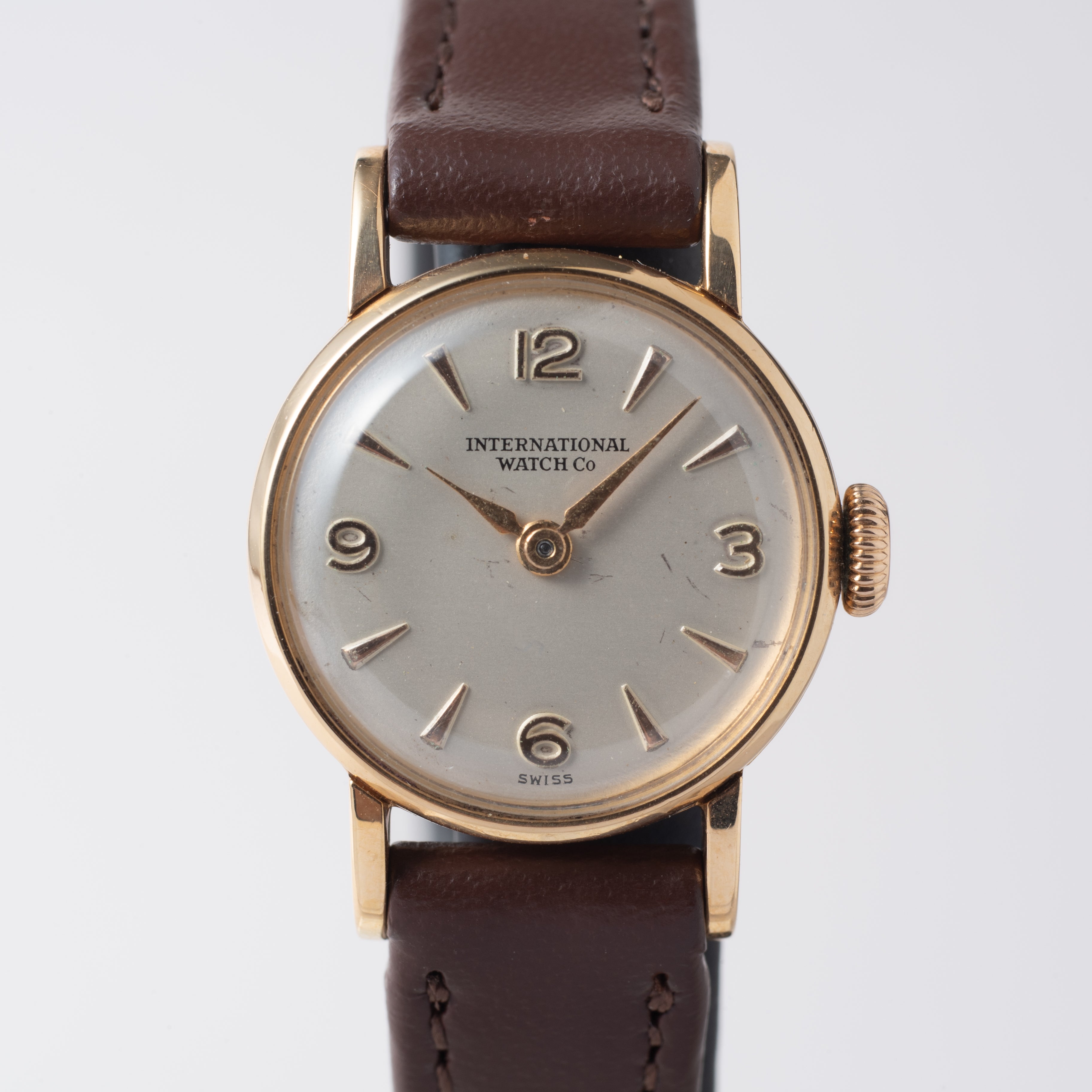 IWC レディース 18KYG 1958年製 手巻き Cal.41