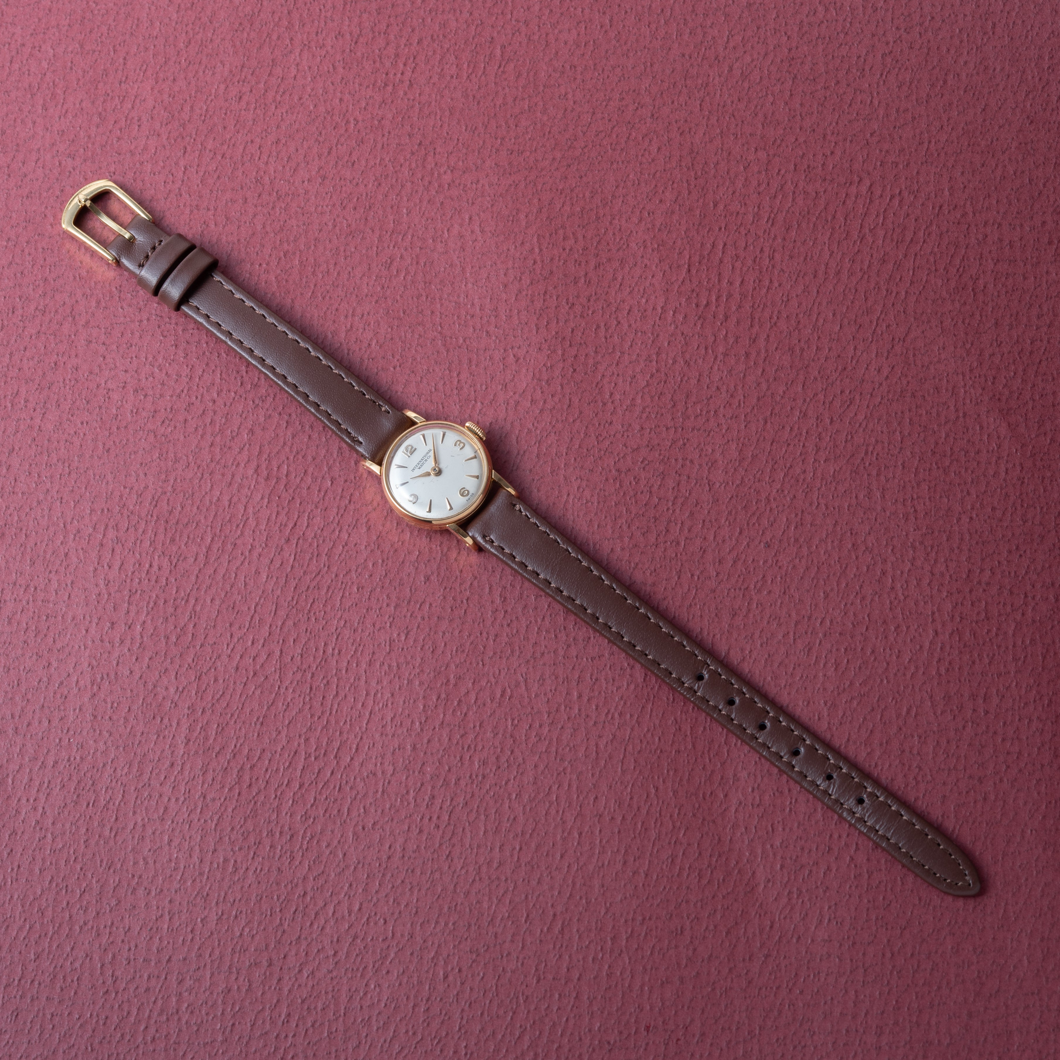 IWC レディース 18KYG 1958年製 手巻き Cal.41