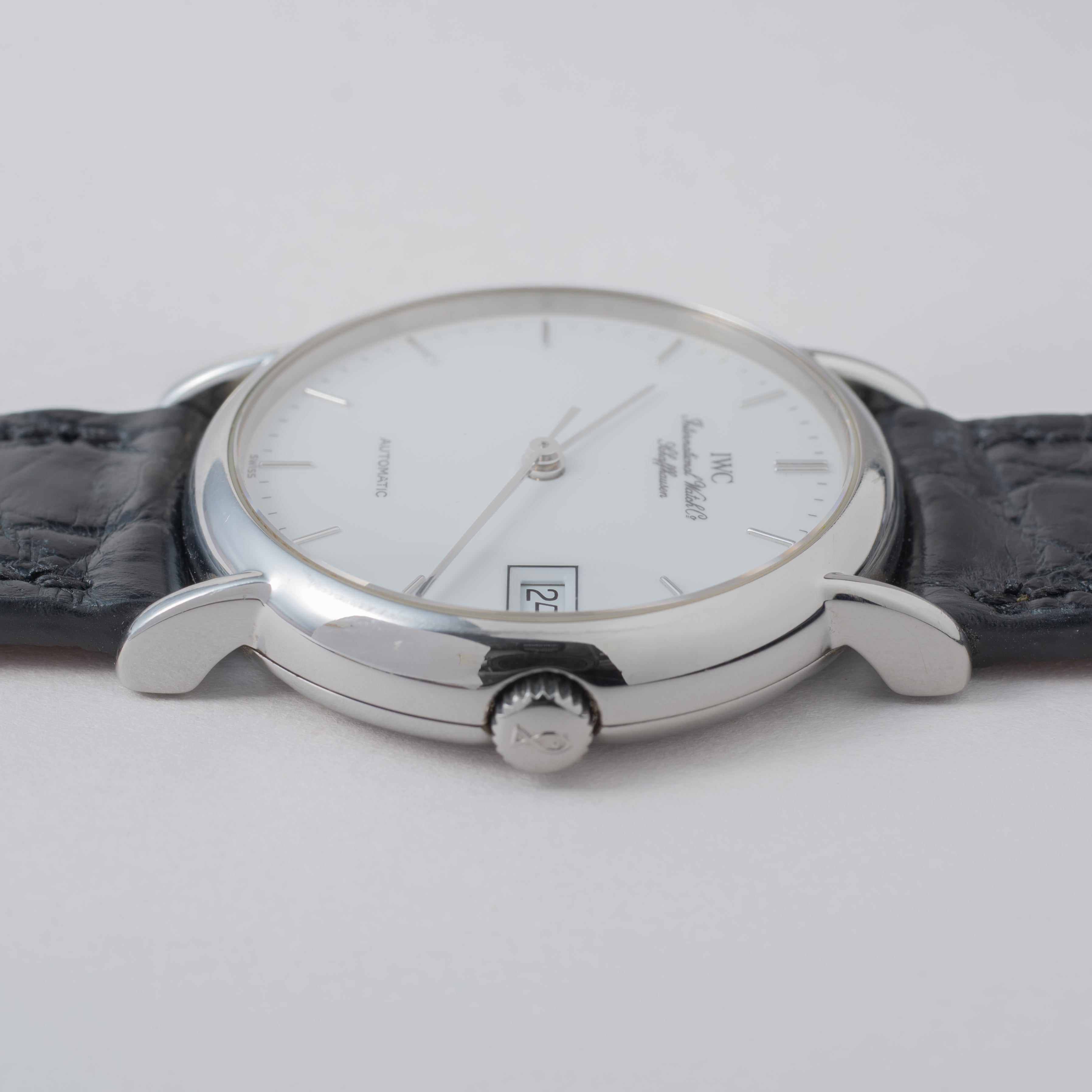 IWC ポートフィノ 1994年製 オートマチック エナメルホワイトダイヤル