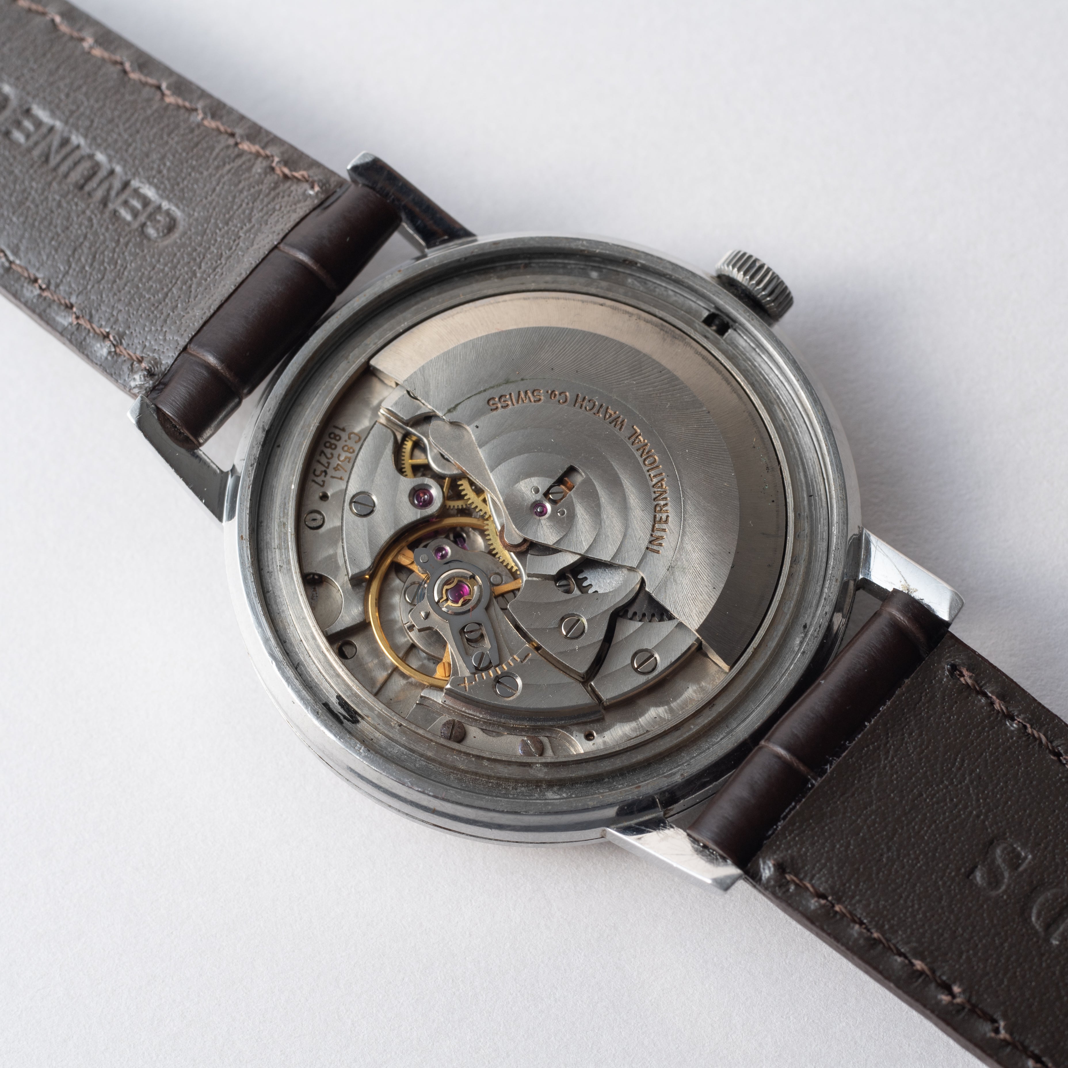 IWC ラウンド オートマチック 1967年製 Ref.804A Cal.8541