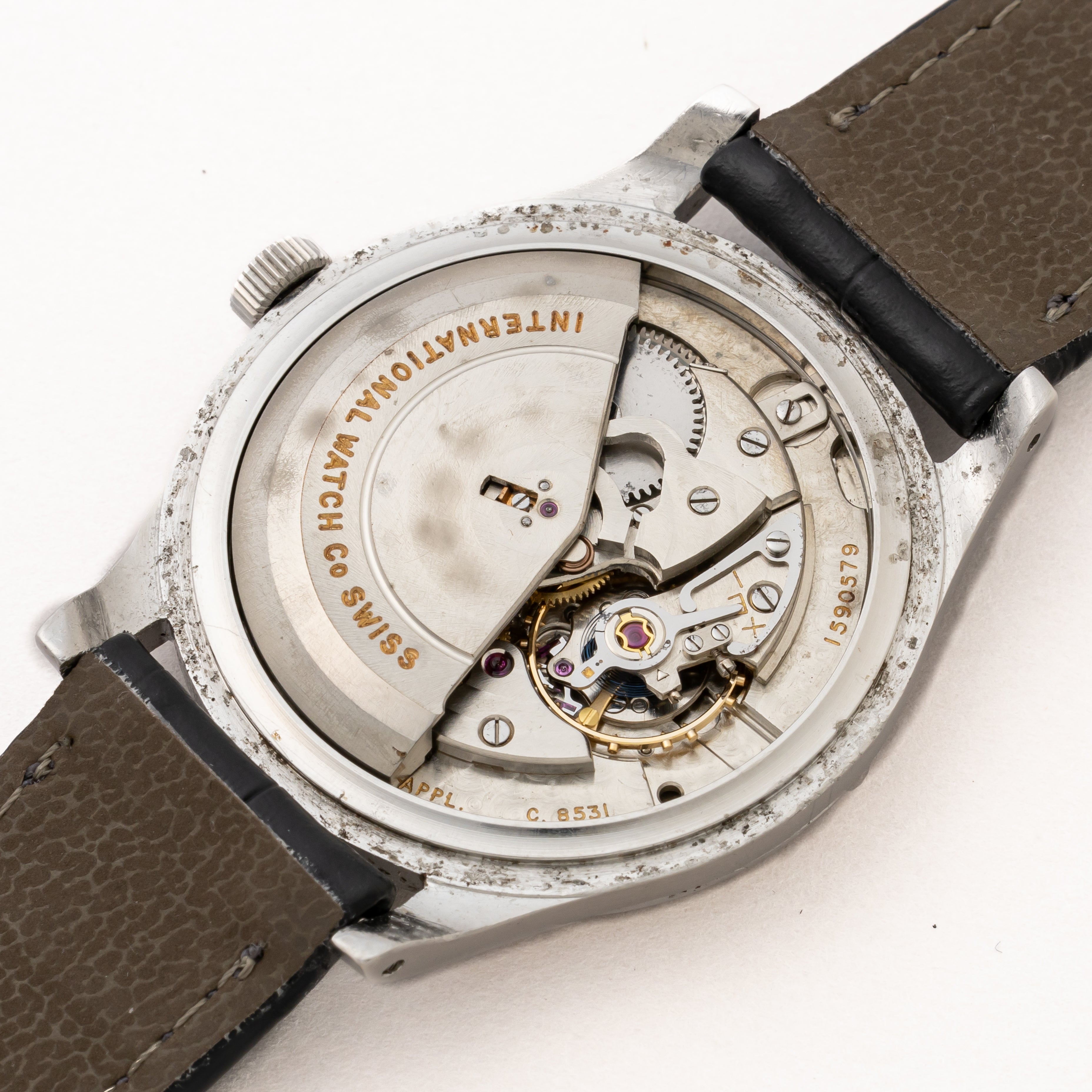 IWC ペラトン式オートマチック Cal.8531 1962年製 寄り目デイト ラウンドケース