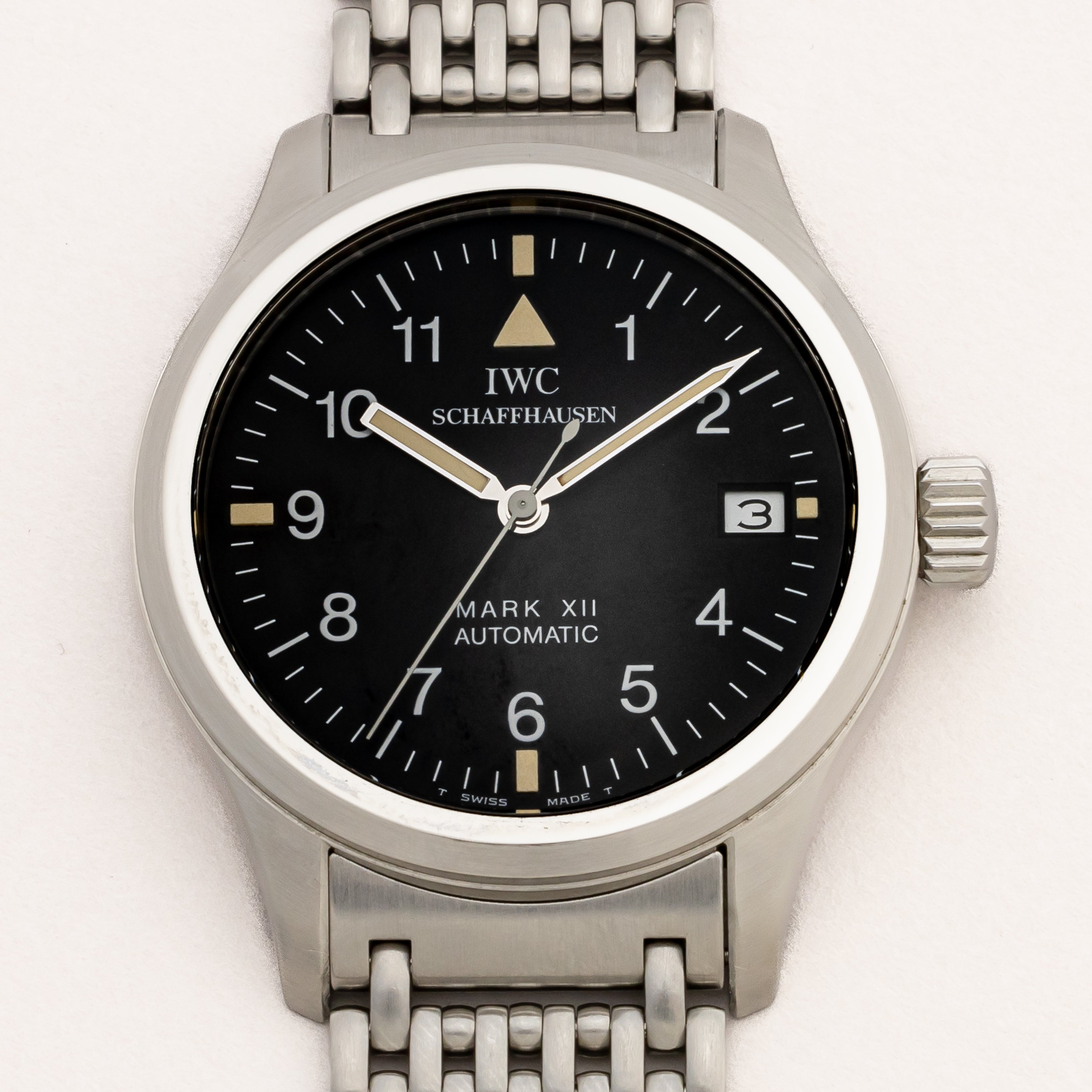 IWC マーク12 1993年製 Cal.884/2 Ref.3241 自動巻き 純正ブレス付き