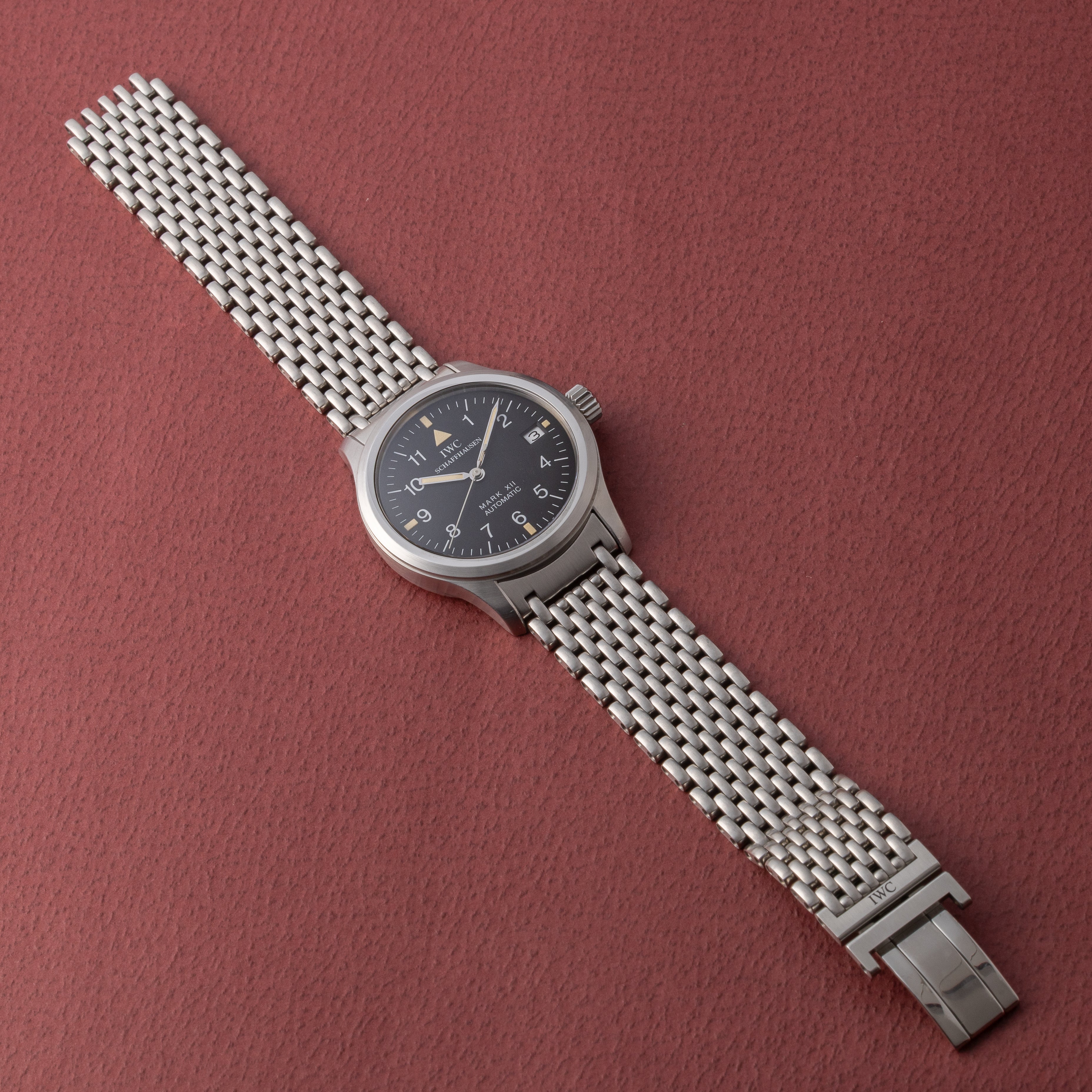 IWC マーク12 1993年製 Cal.884/2 Ref.3241 自動巻き 純正ブレス付き