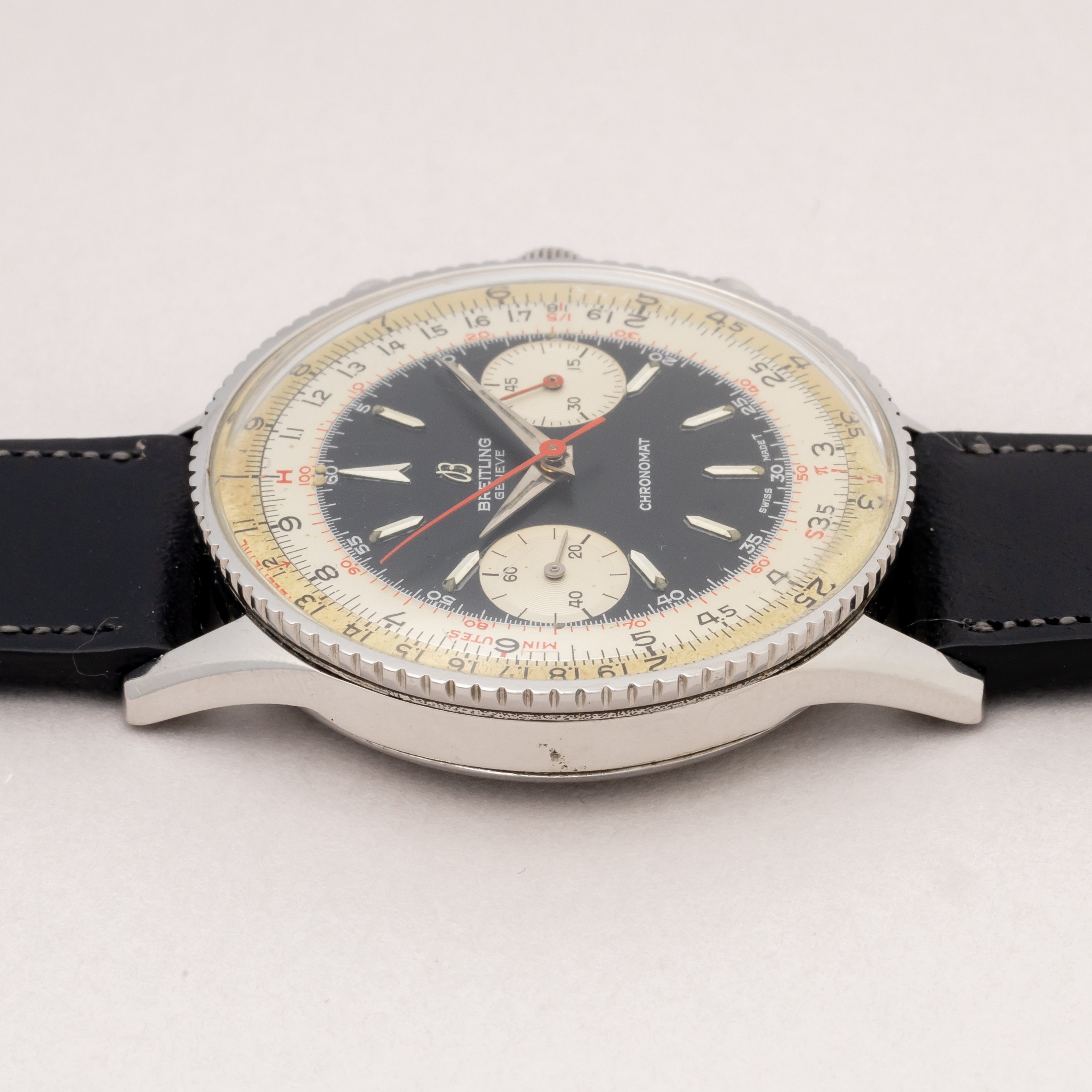 ブライトリング クロノマット 2nd 1960年代 ブラックダイヤル Ref.808