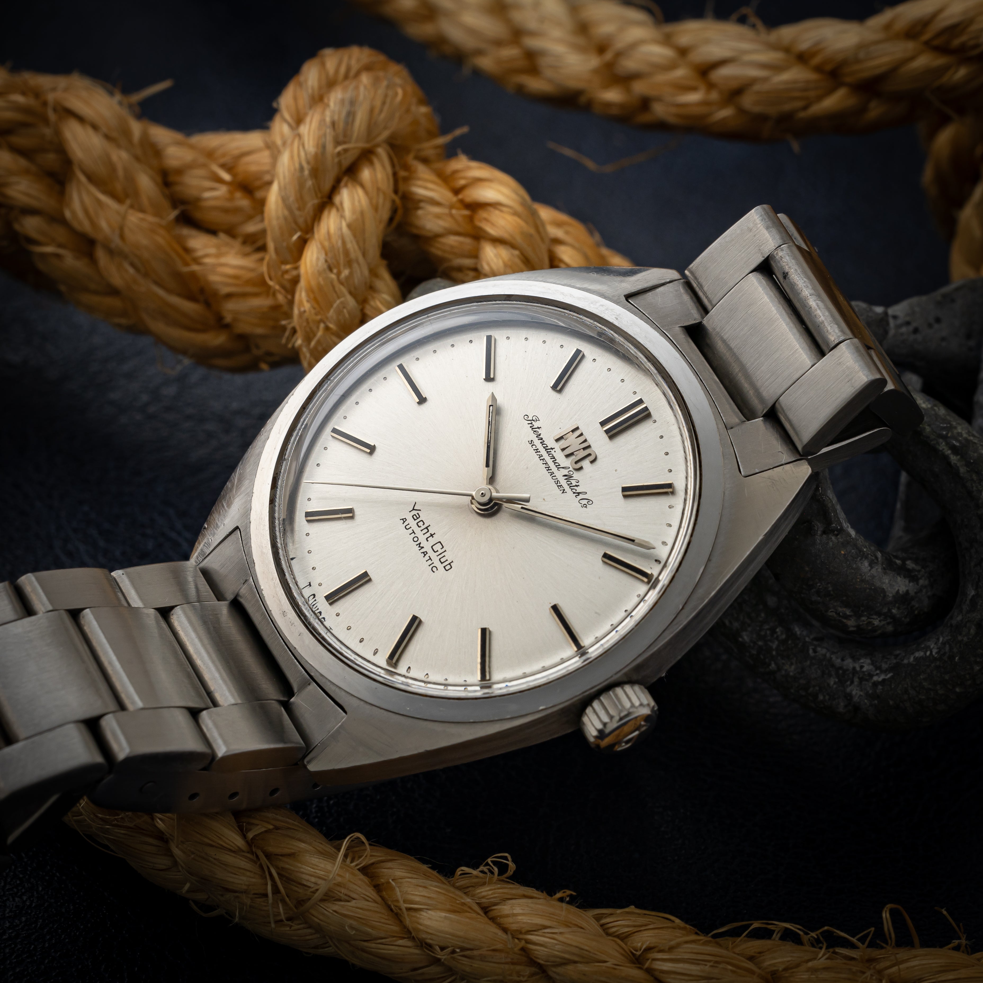 IWC ヨットクラブ 1973年製 Ref.811 Cal.854B 純正3連ブレス