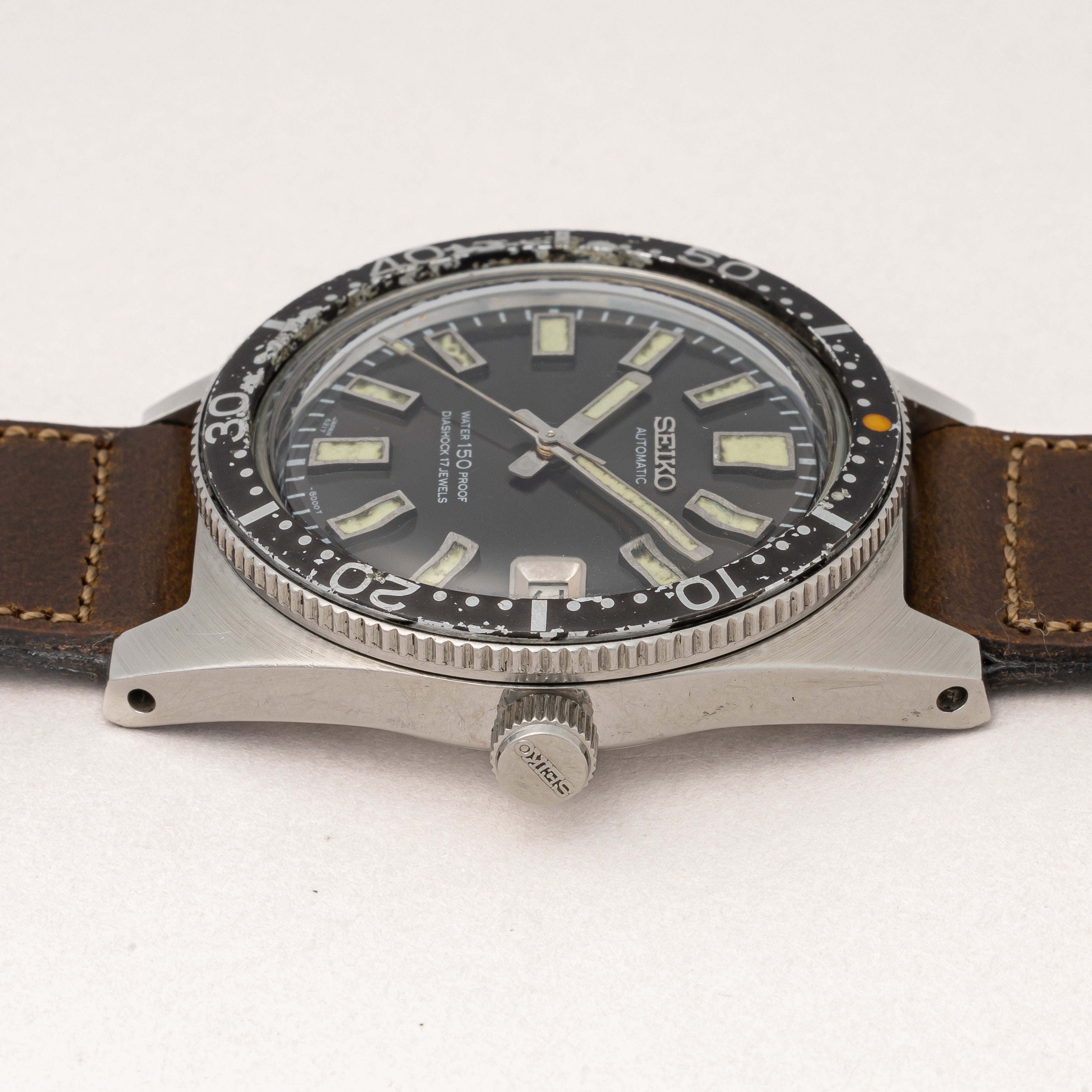 セイコー 150mダイバー ファーストモデル初期型 1965年製 Ref.6217-8000