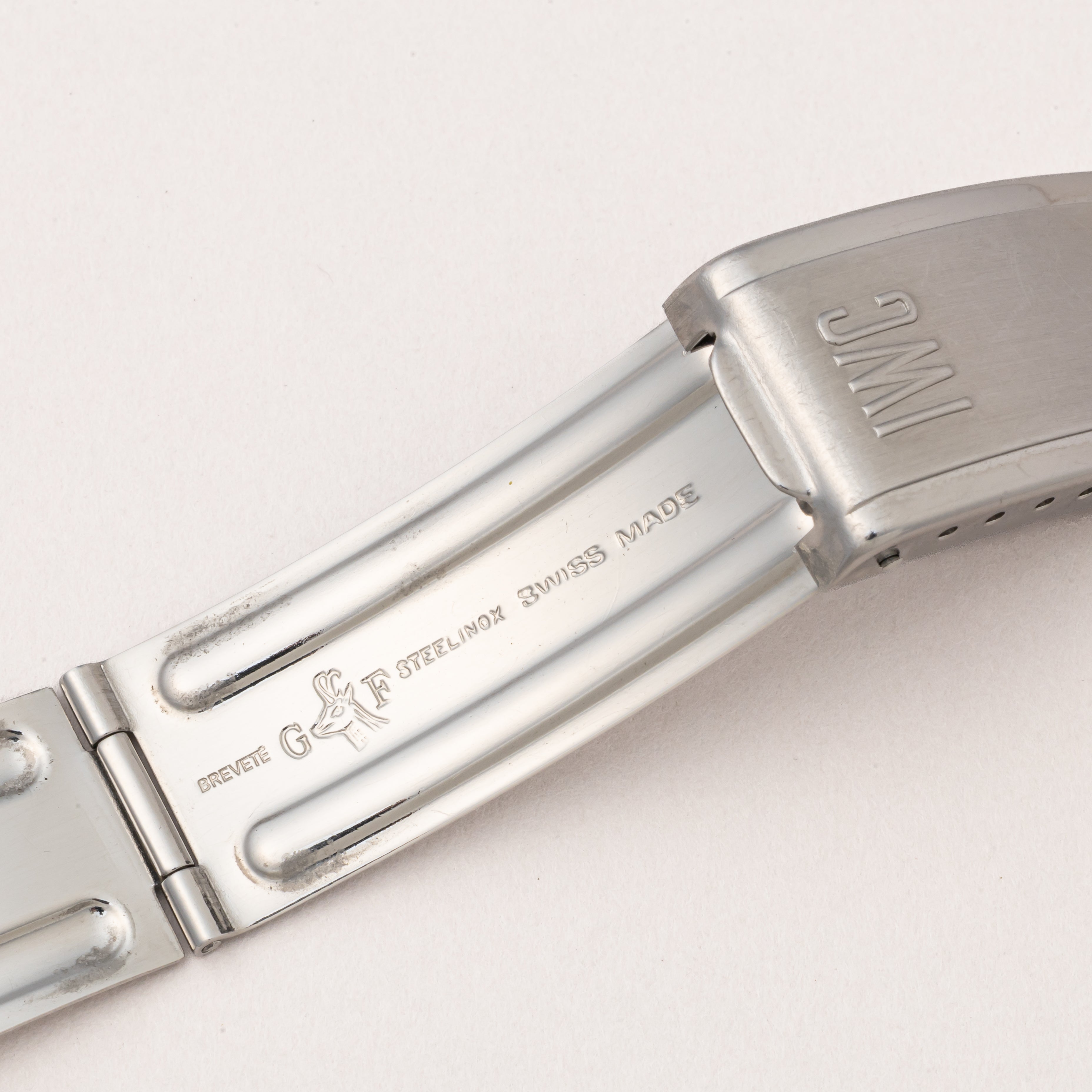 IWC ヨットクラブ 1966年製 オリジナルブラックダイヤル 純正ゲイフレアーブレス Cal.8541