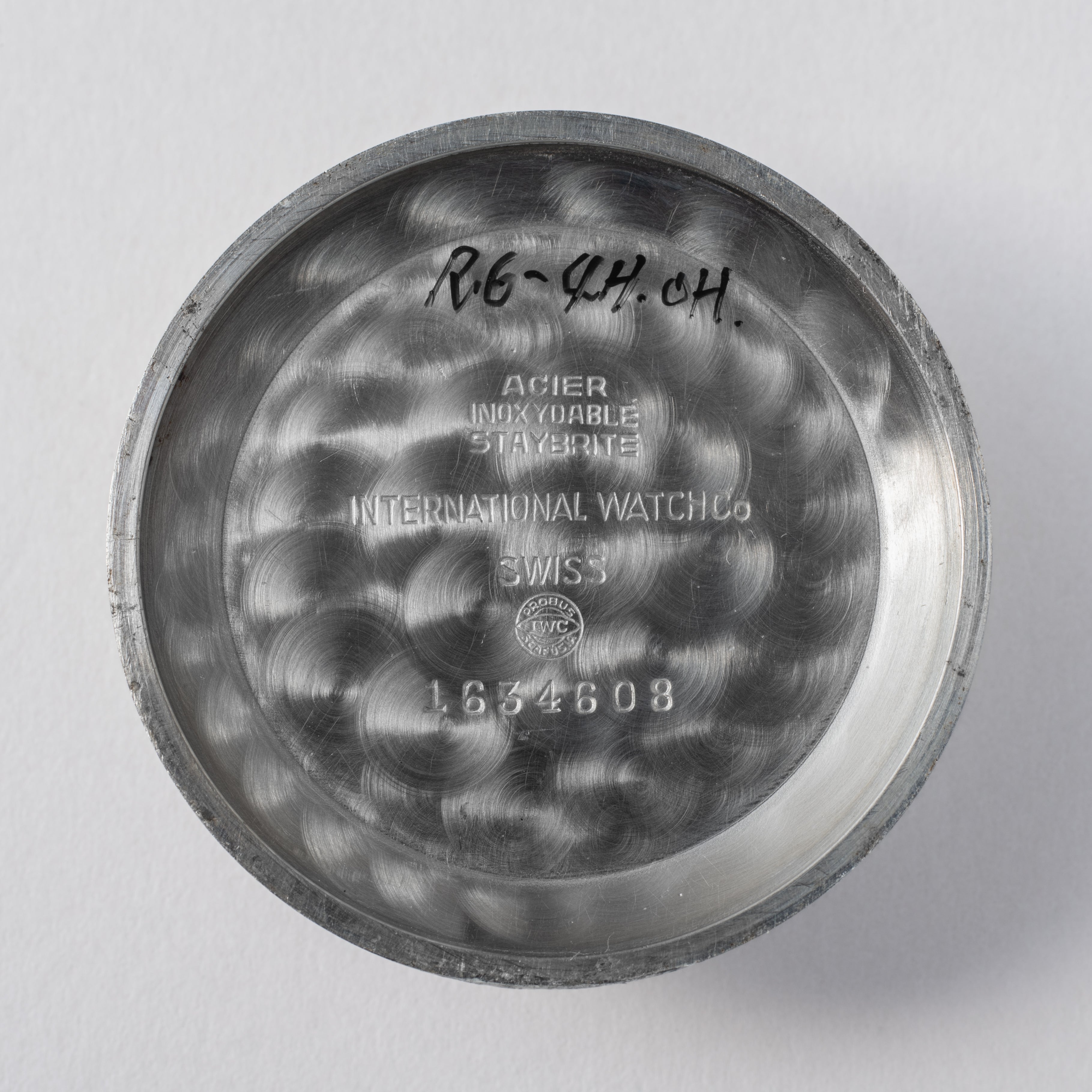 IWC ラウンドケース 1961年製 手巻き Cal.89 砲弾インデックス