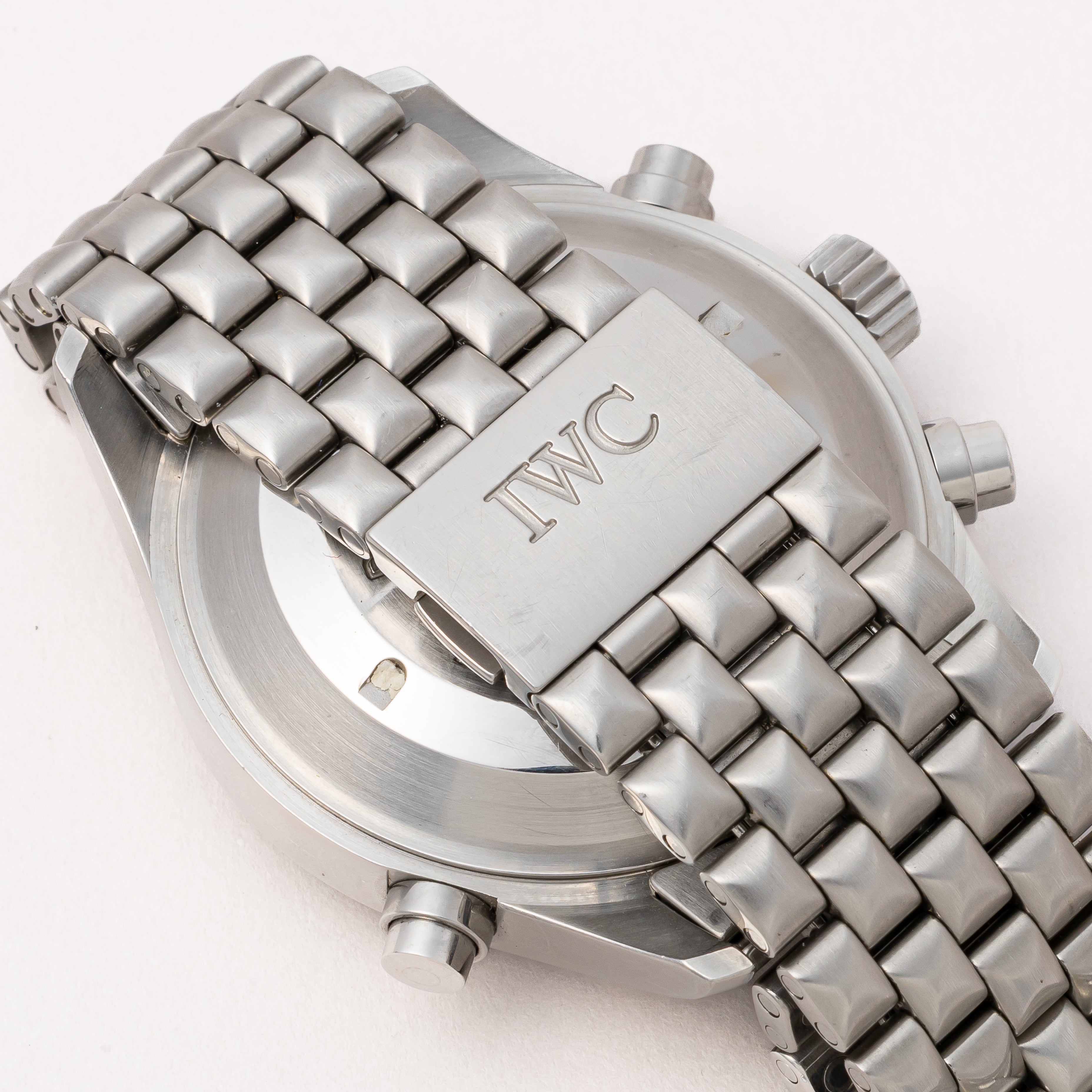 IWC ドッペルクロノグラフ 1993年製 スプリットセコンドクロノグラフ Ref.3711-003 ギャラ付き 純正ブレス