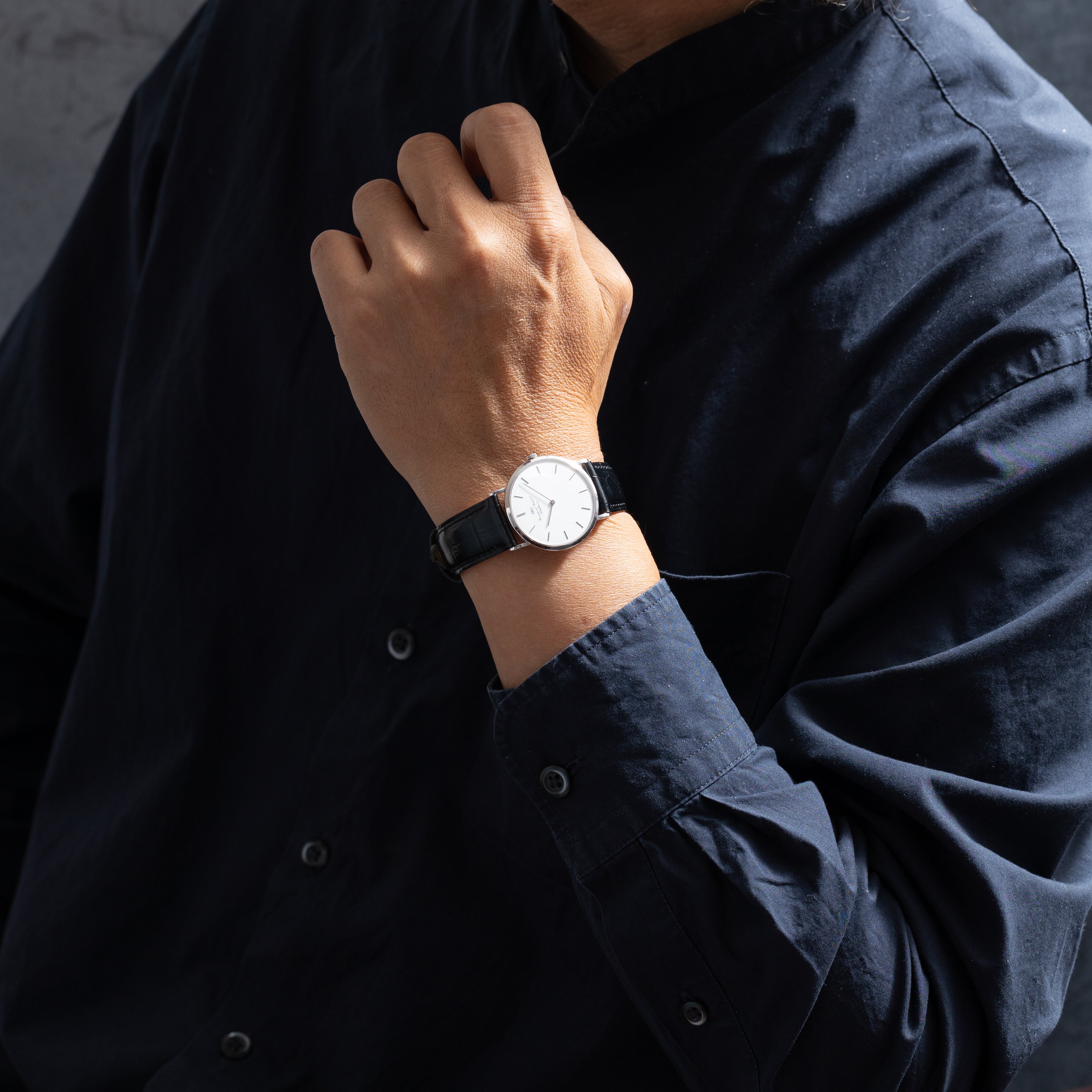 IWC ポートフィノ 1991年製 18金無垢ホワイトゴールド Ref.2008 純正GF尾錠付き