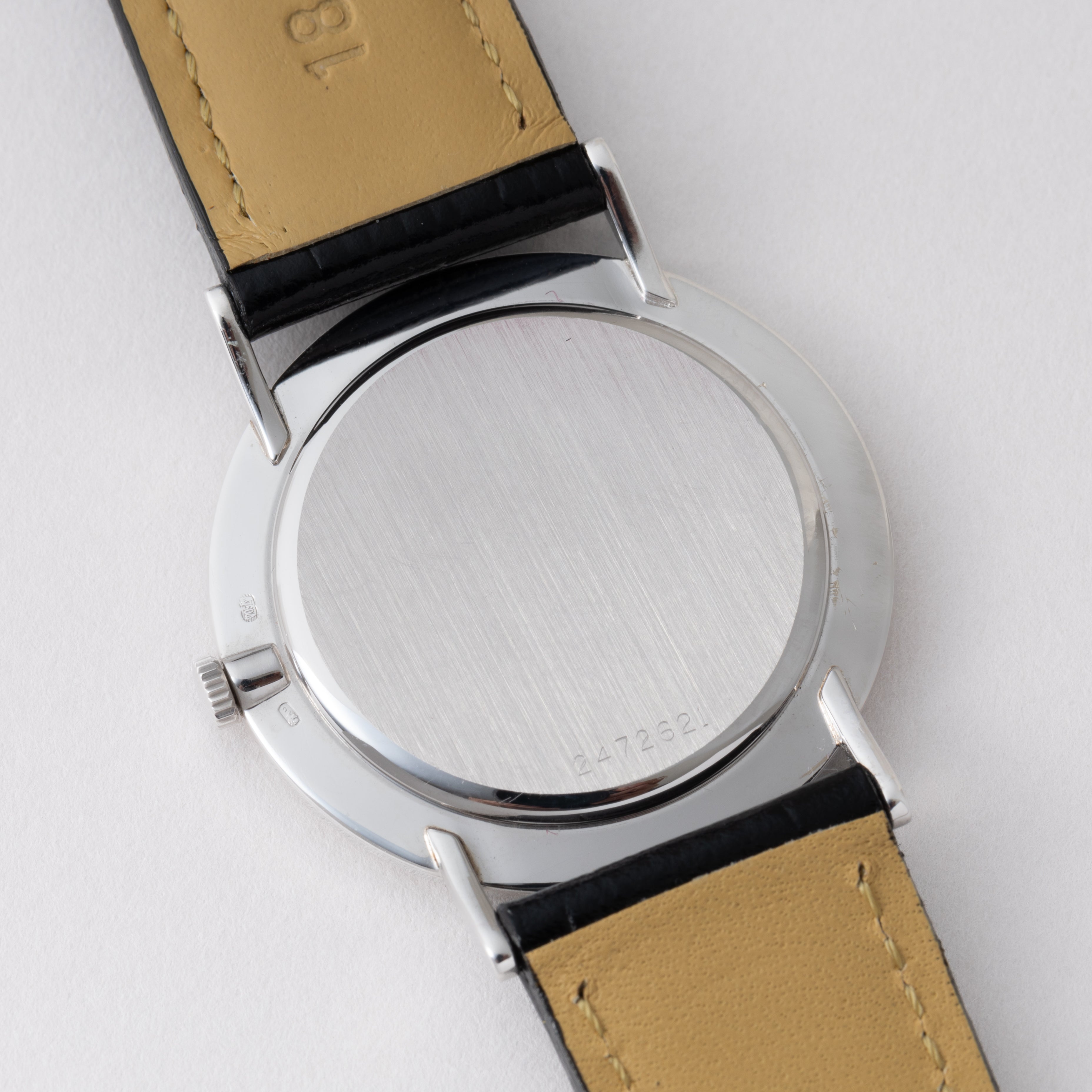 IWC ポートフィノ 1991年製 18金無垢ホワイトゴールド Ref.2008 純正GF尾錠付き