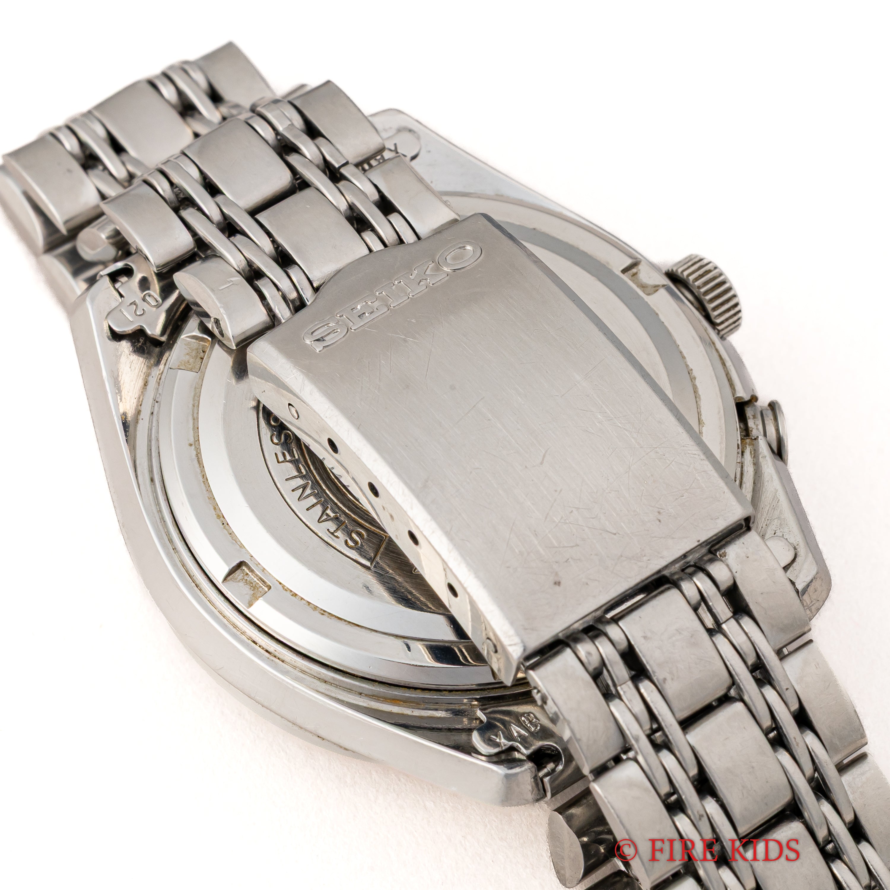 セイコー ベルマチック 1972年製 ステンレス 自動巻アラームウオッチ Ref.4006-7012 純正ブレス