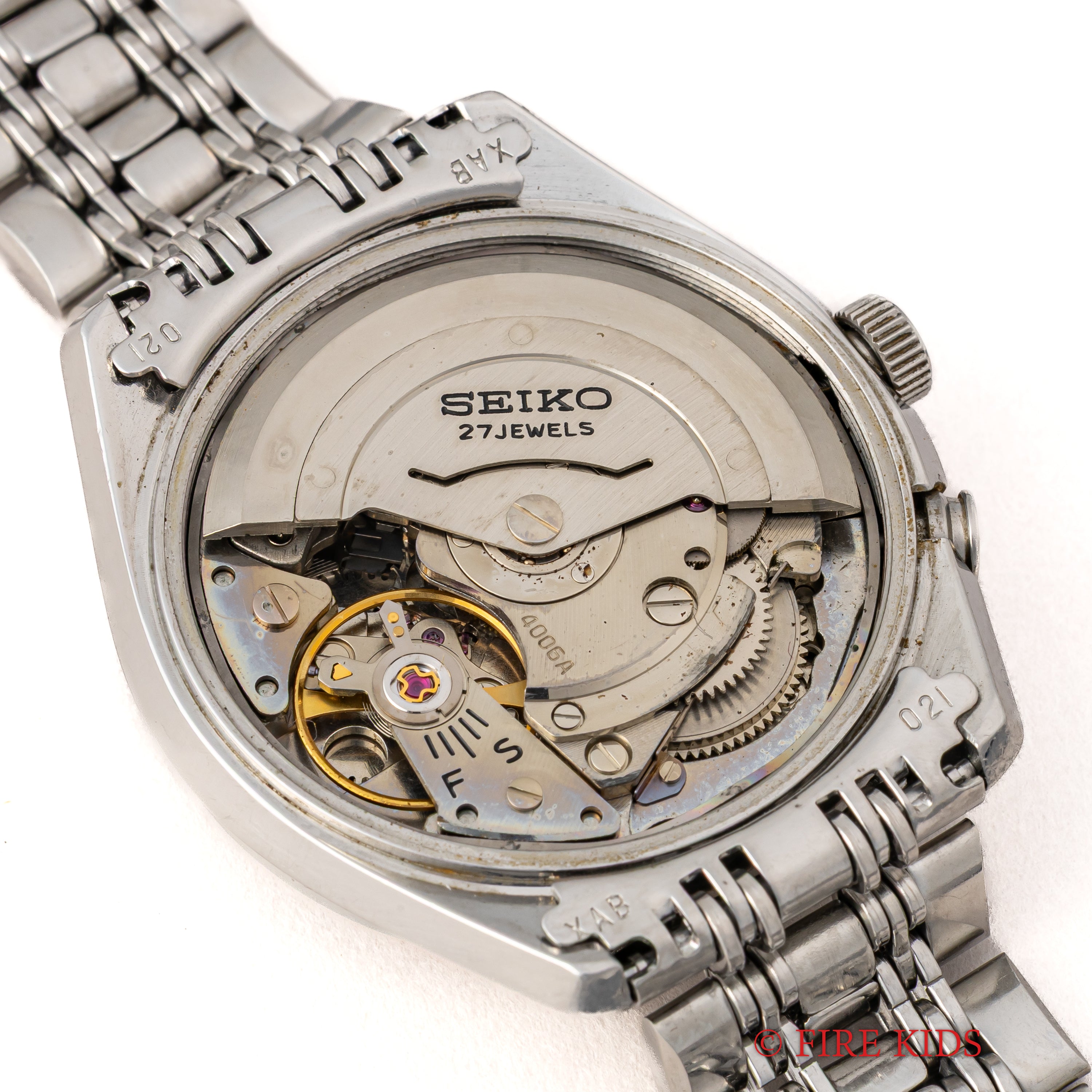 セイコー ベルマチック 1972年製 ステンレス 自動巻アラームウオッチ Ref.4006-7012 純正ブレス