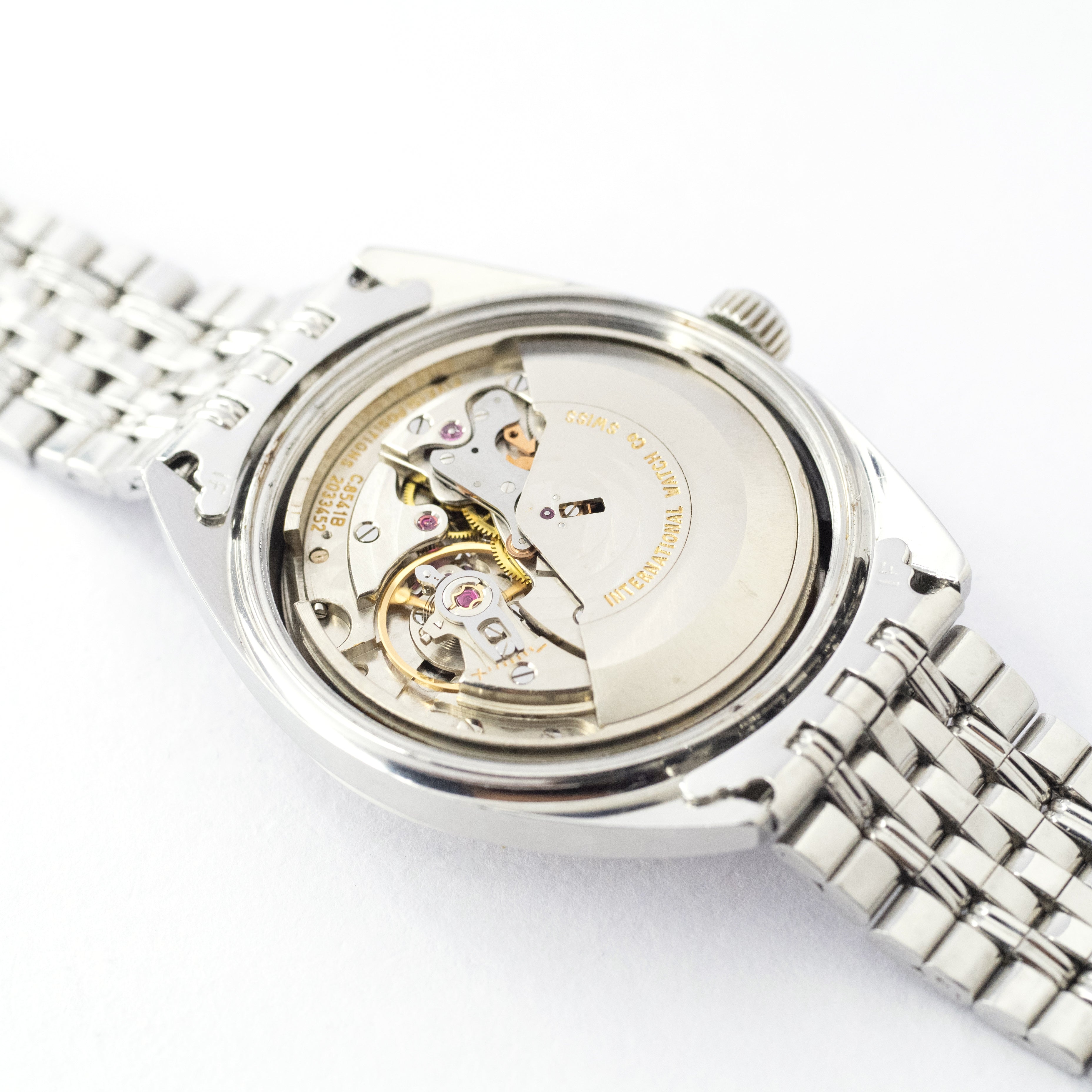 IWC ヨットクラブ 1973年製 純正SSブレス Cal.8541B