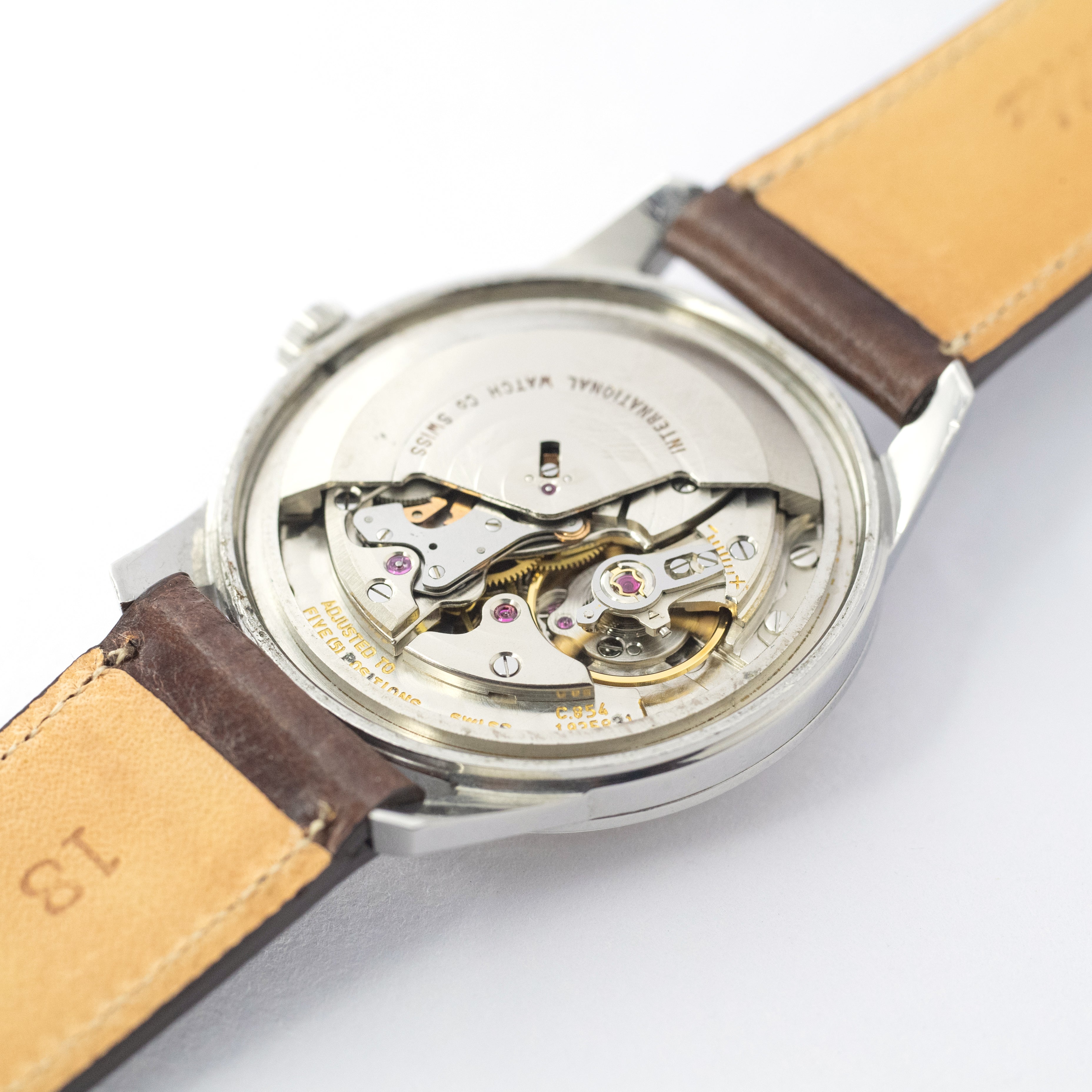 IWC ラウンド オートマチック 1969年製 Cal.854