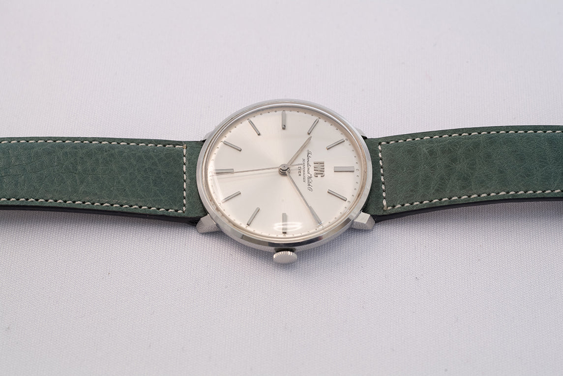 IWC 手巻き ベイヤーダブルネーム ラウンド 1969年製