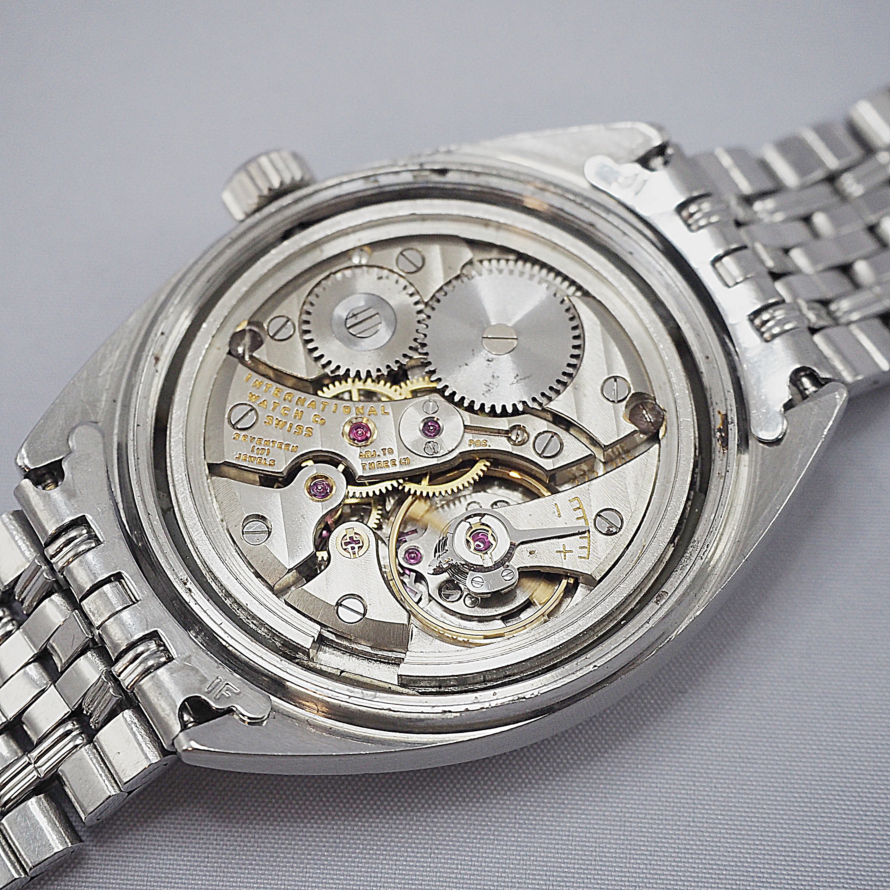 IWC ヨットクラブCal.89 1974年製 純正ステンレスブレス 手巻き式