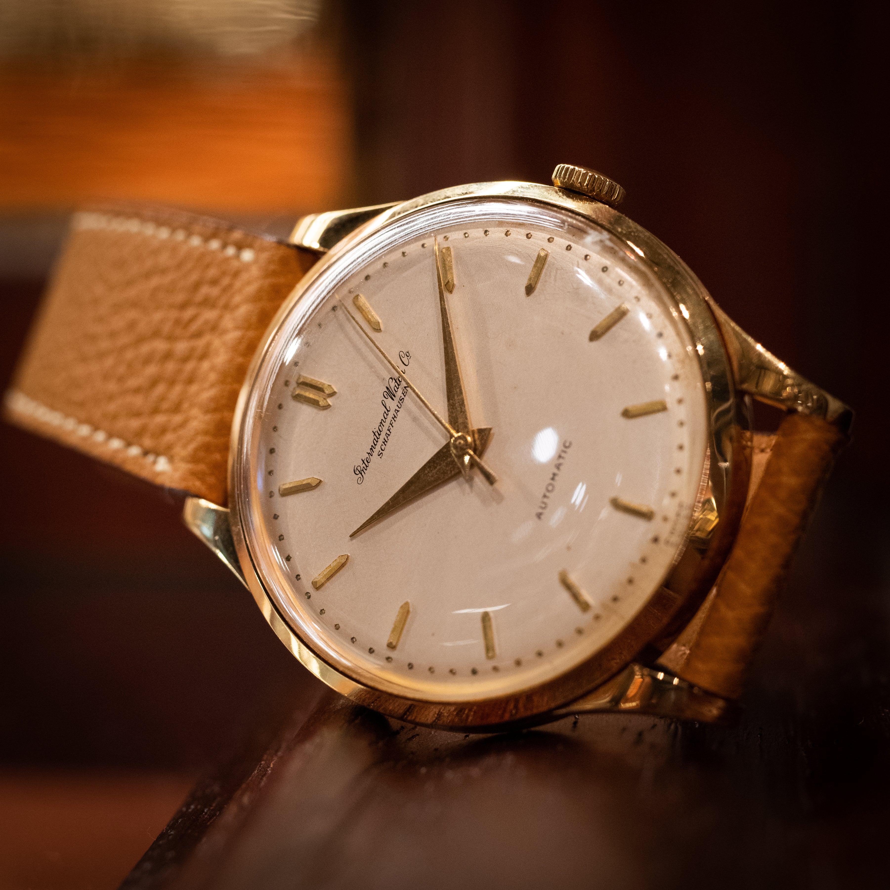 IWC 18KYG 1961年製 オートマチック Cal.853 ラウンド