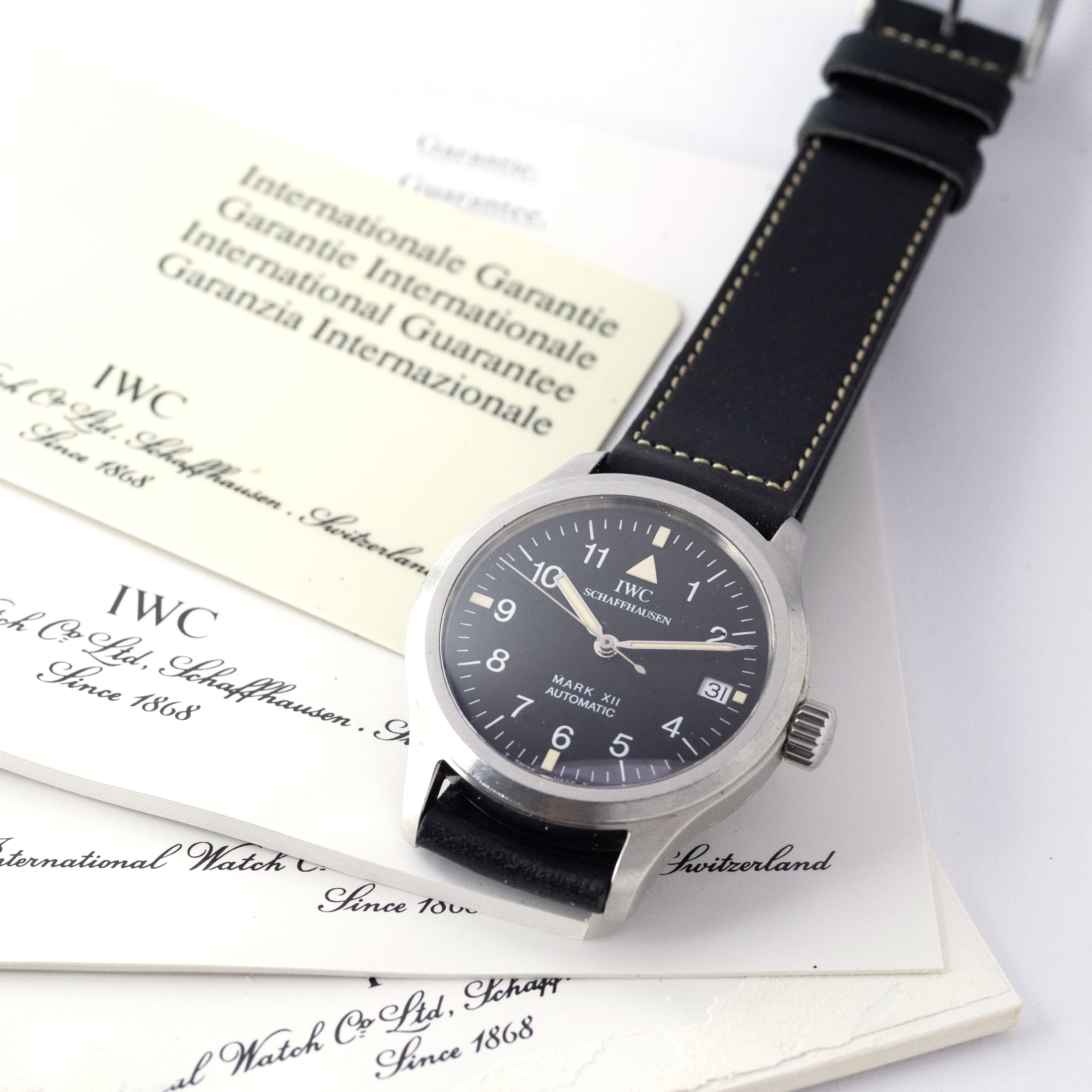 IWC MK12 革ベルト 1996年製