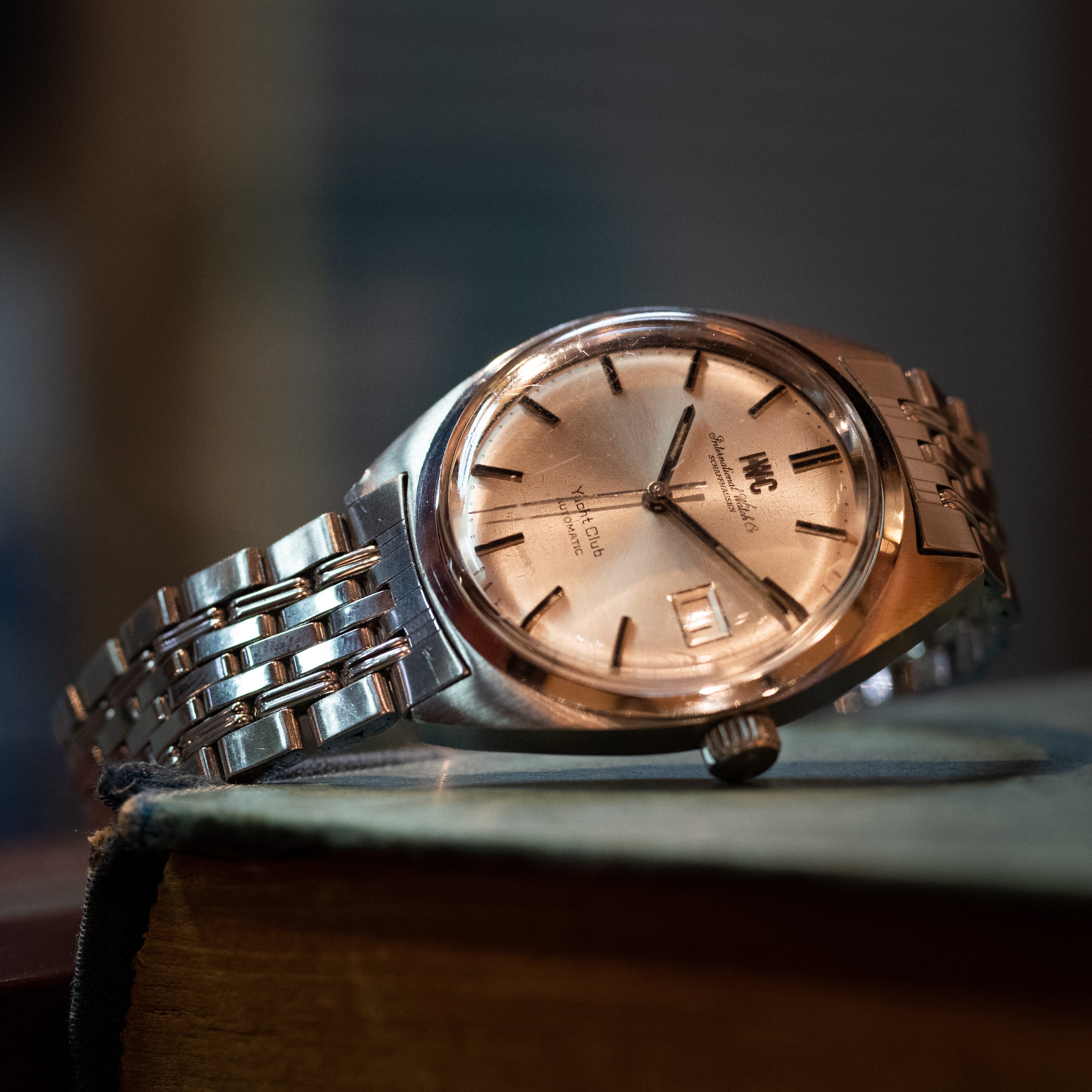 IWC ヨットクラブ 1973年製 純正SSブレス Cal.8541B