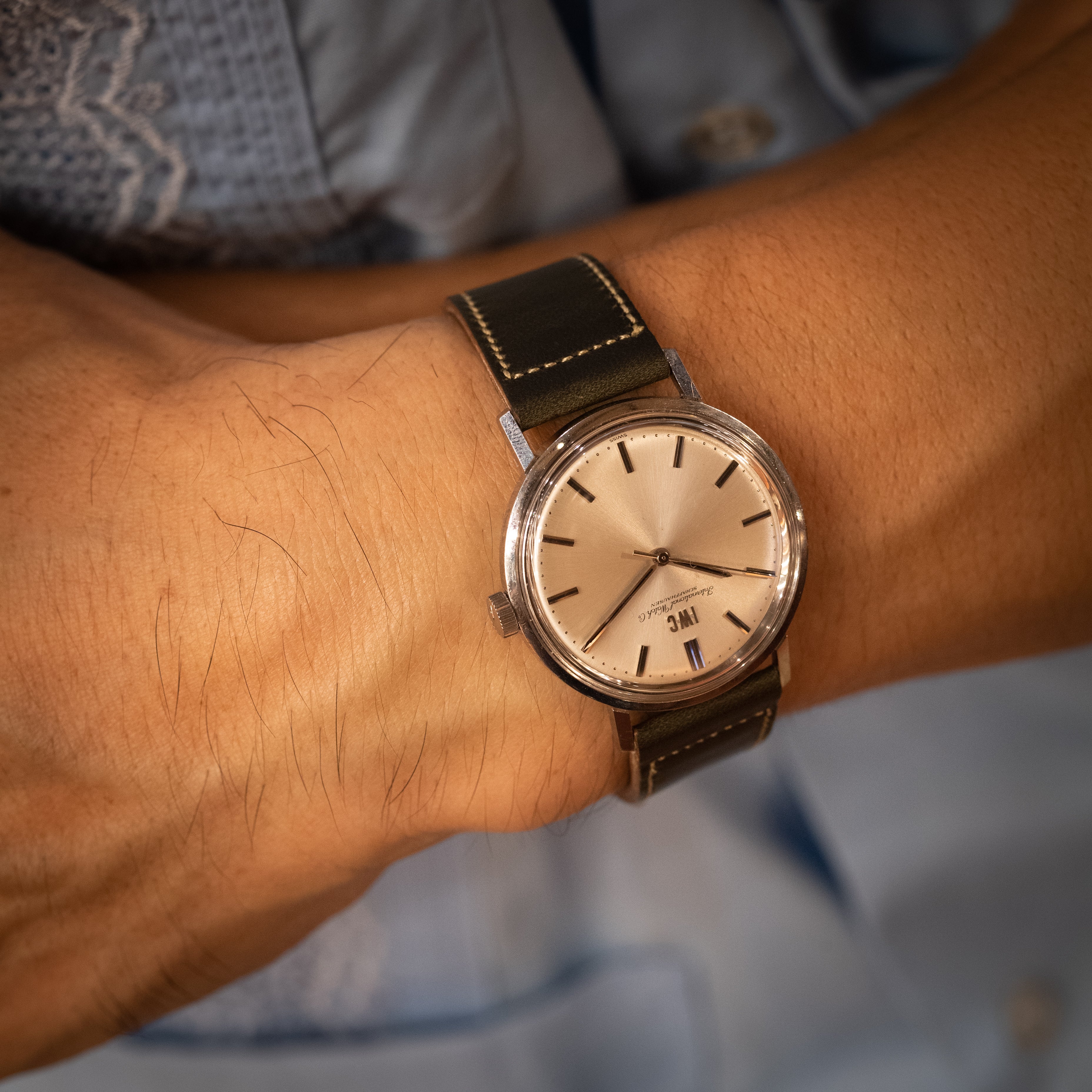 IWC ラウンド Cal.89 1973年製 手巻き