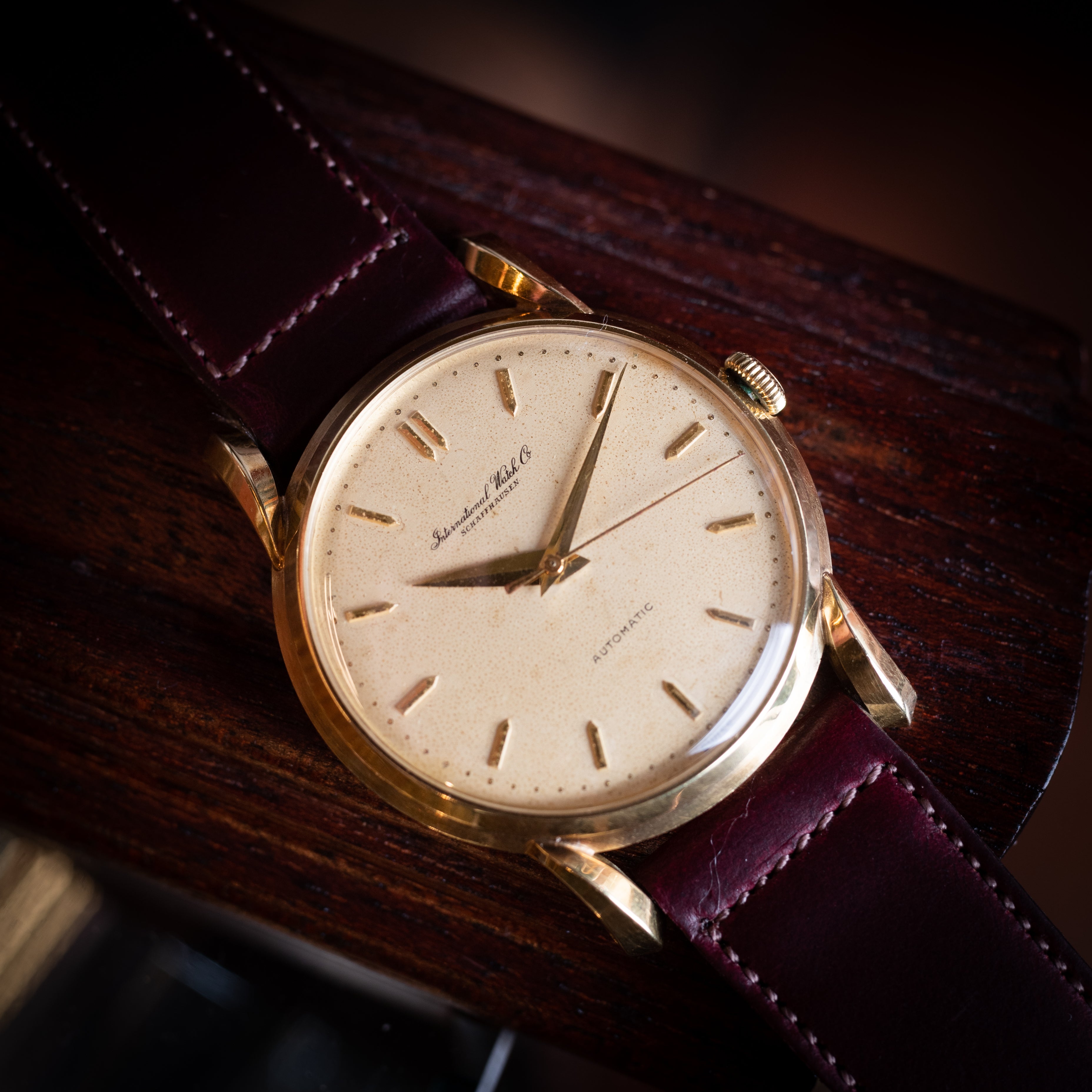 IWC18KYG オートマチック 1955年製 Cal.852 ツイストラグ