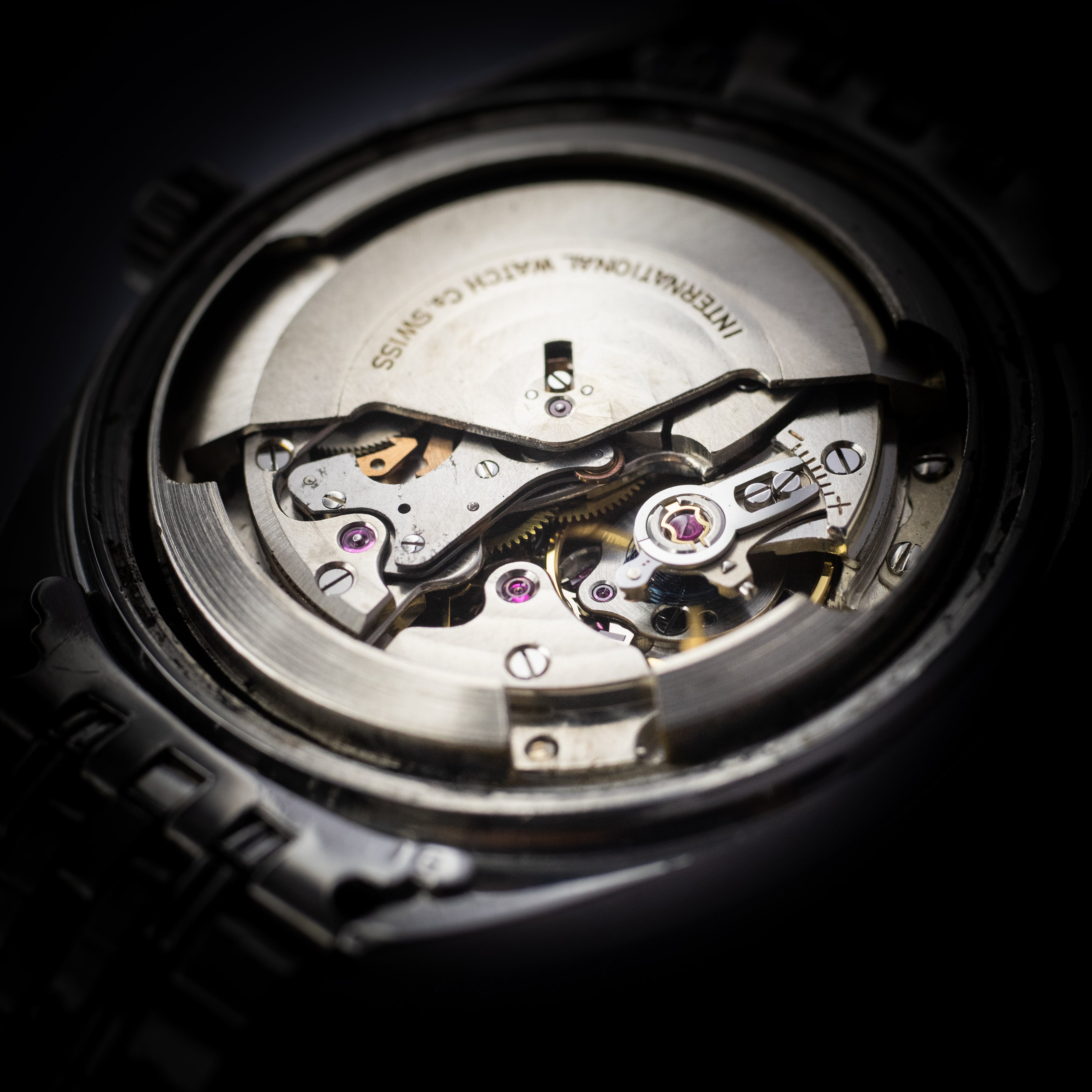 IWCヨットクラブ 1969年製 希少ブルーマーブル Ref.R811AD 純正ステンレスブレス