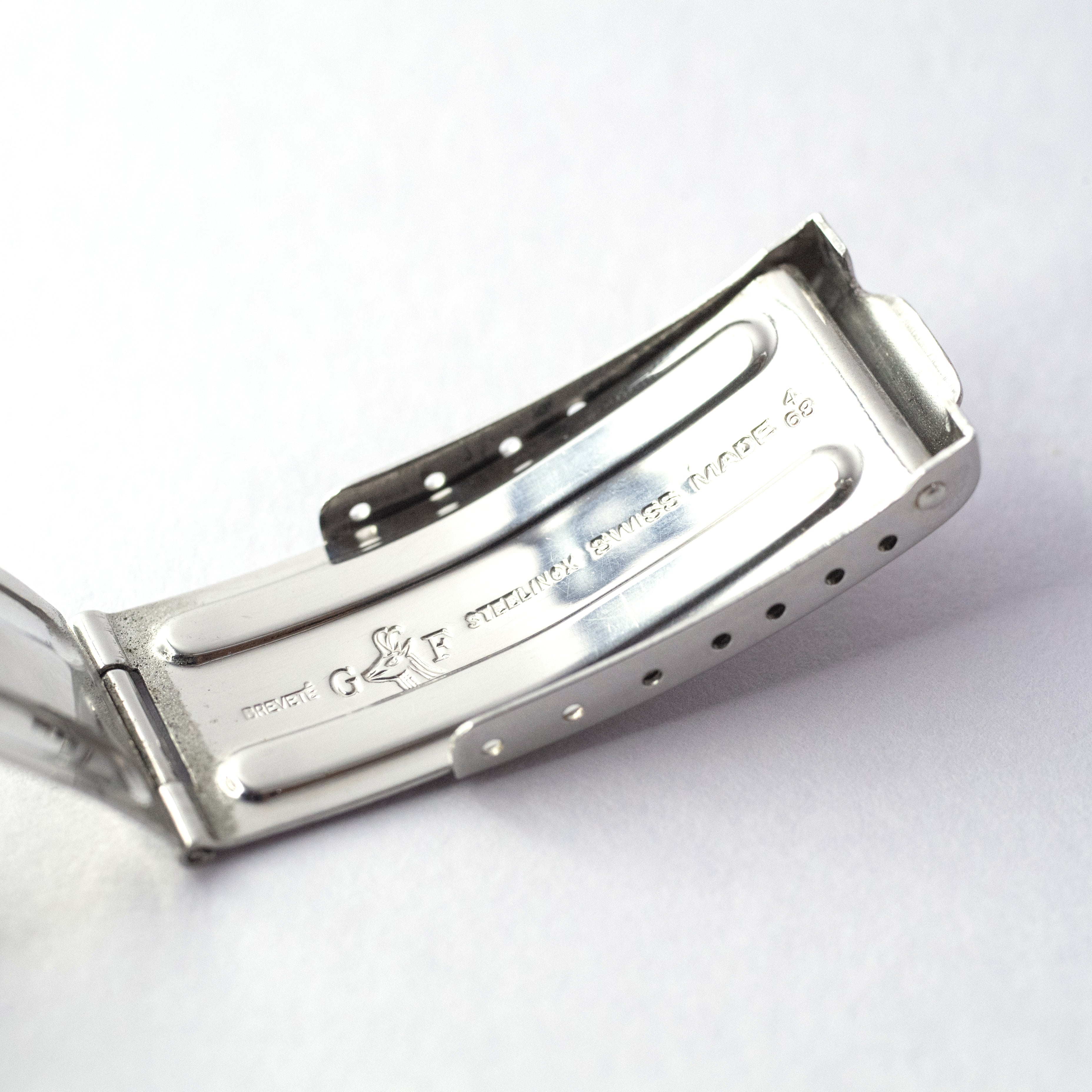 IWCヨットクラブ 1969年製 希少ブルーマーブル Ref.R811AD 純正ステンレスブレス