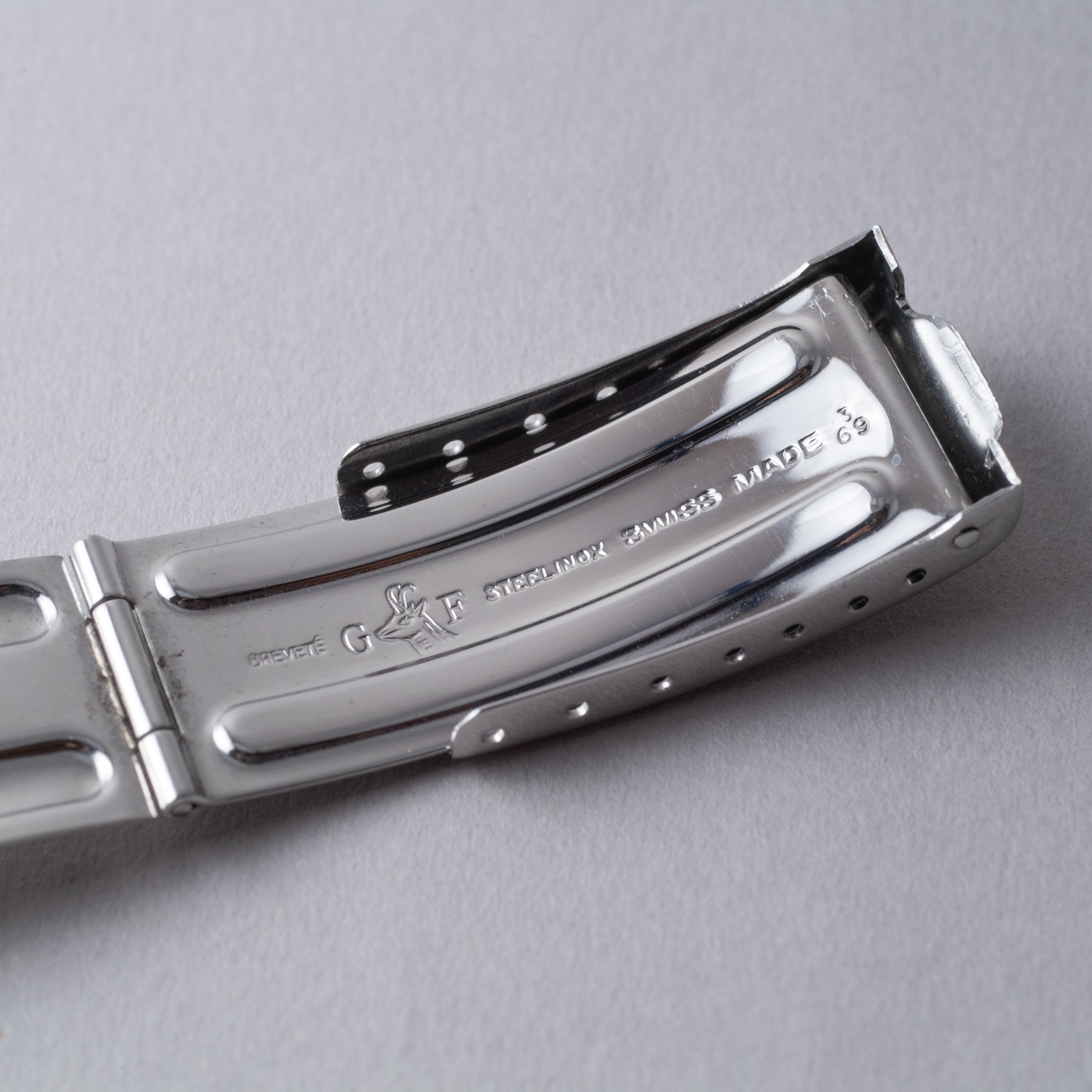 IWC ヨットクラブ 1967年製 純正SSブレス Cal.8541B R811AD