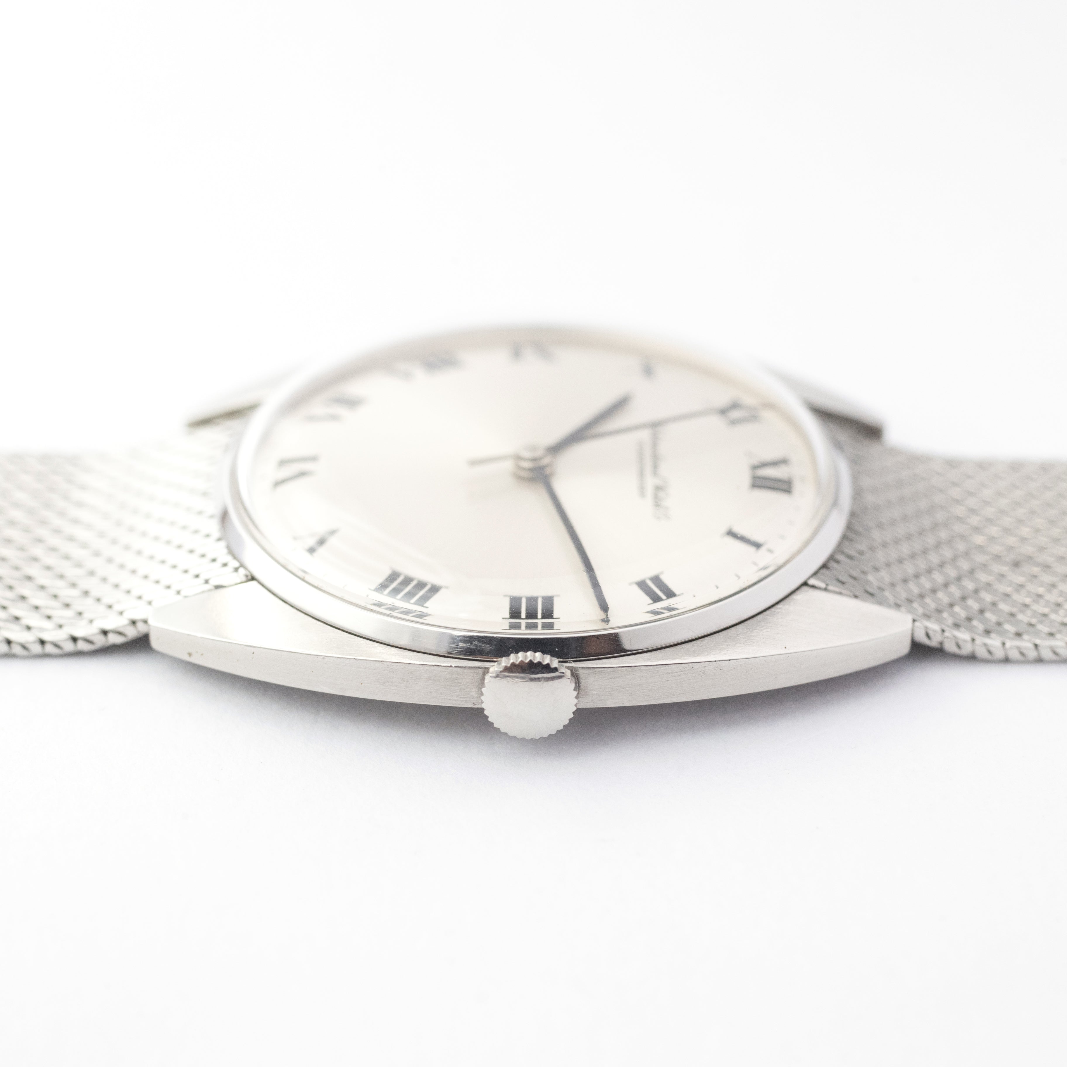 IWC 1973年製 ローマンダイヤル Cal.403 純正メッシュブレス